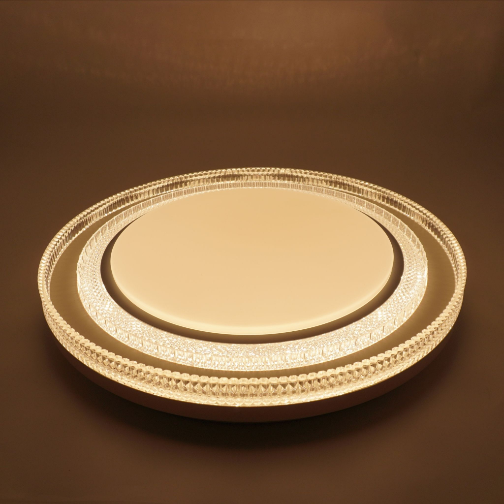 HIET 4501 โคมซาลาเปา โคมไฟเพดาน 36w 70w โคมไฟ LED โคมเพดาน เปลี่ยนแสงได้ 3แสง