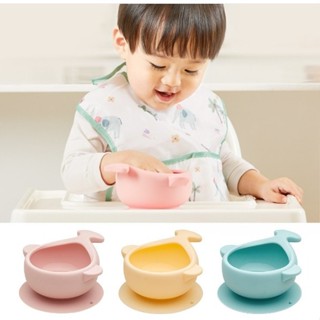 Firgi Whale Suction Ball |ชามซิลิโคนยึดติดกับโต๊ะ