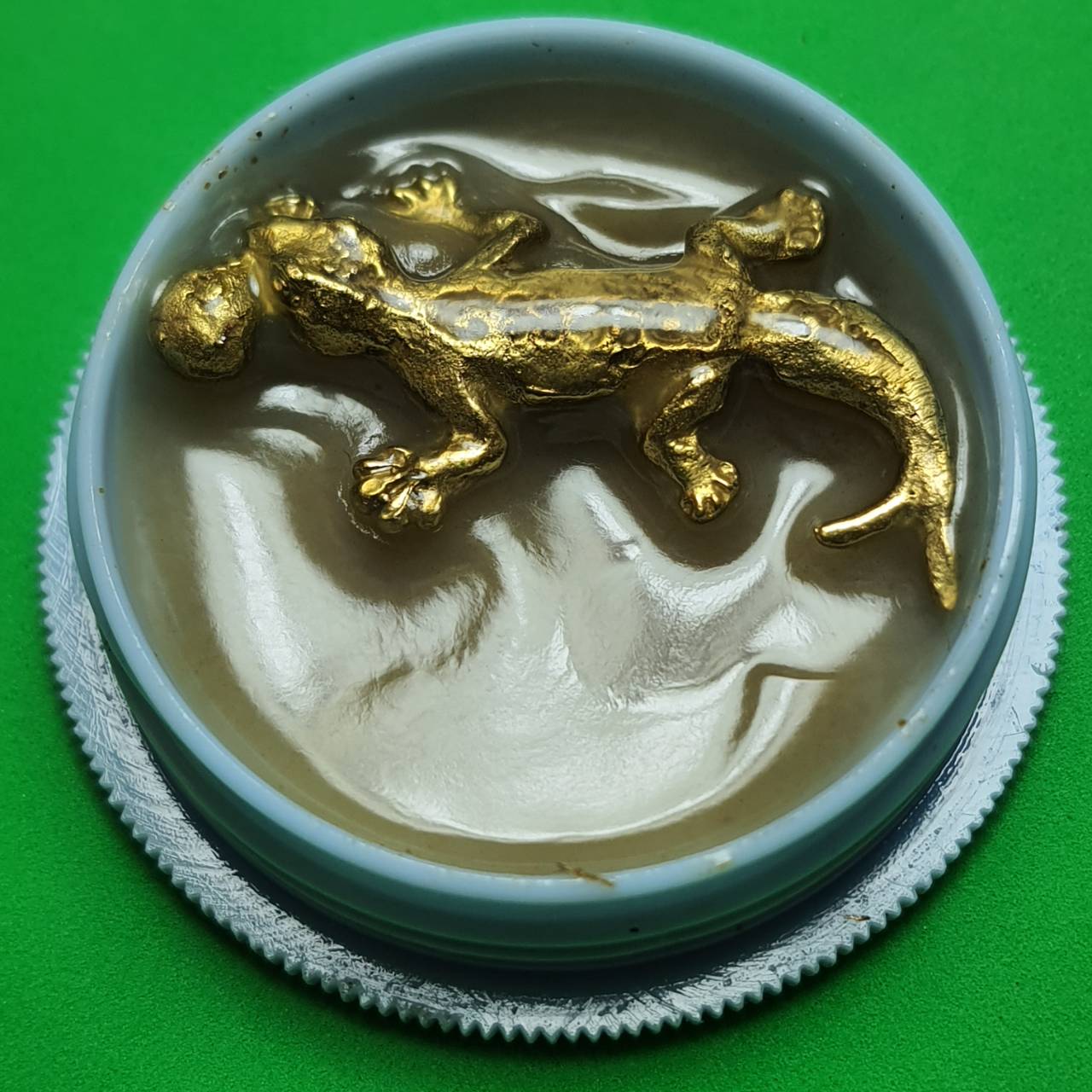 ของนำโชค สีผึ้งจิ้งจกสองหาง คาบถุงเงินถุงทอง สีผึ้งโชคลาภ สีผึ้งค้าขาย สีผึ้งแท้ สีผึ้งของแท้