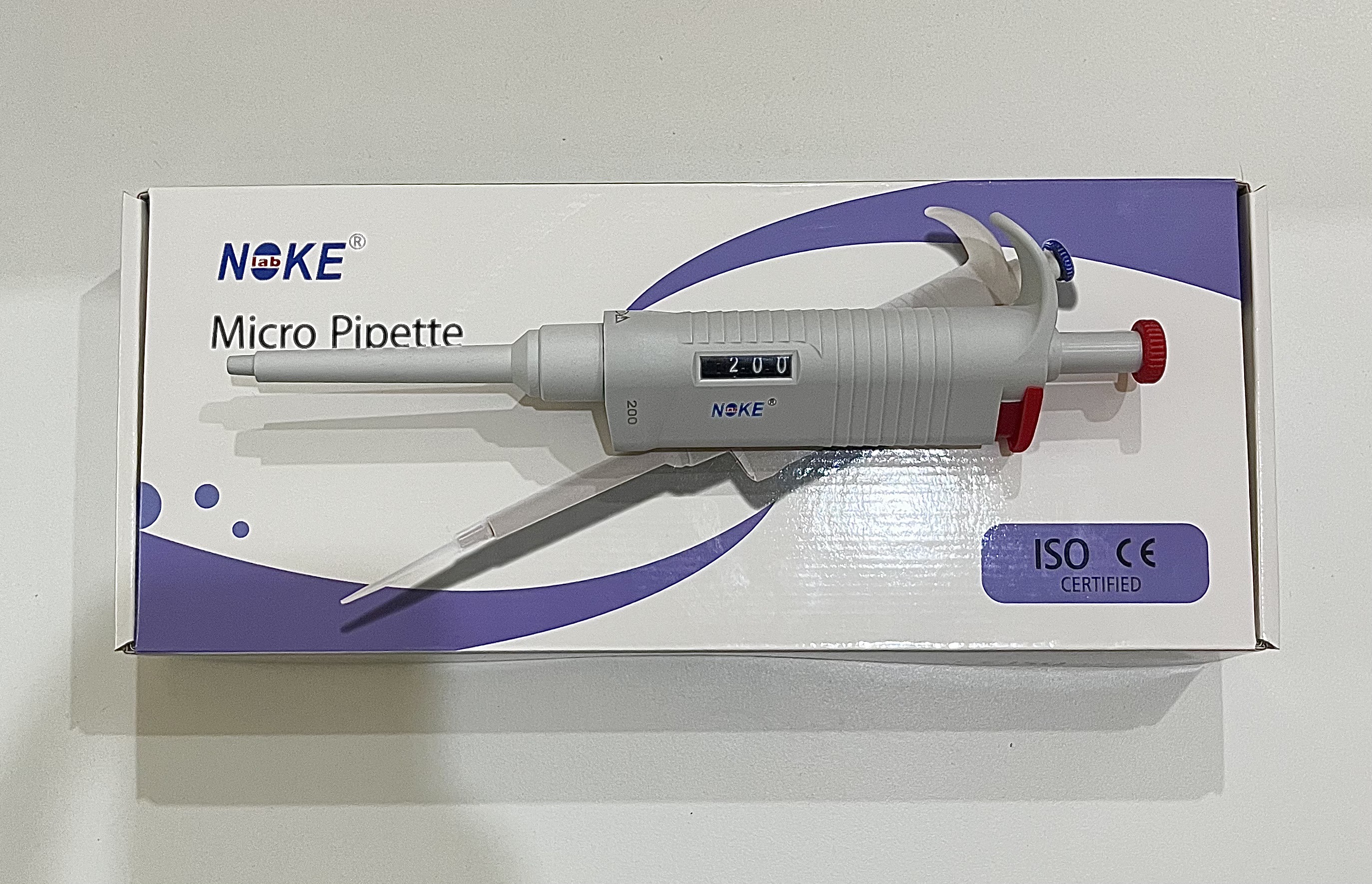 Micropipette ไมโครปิเปต ขนาด 0.5ul-10000ul ราคาถูก ขายดี สามารถเข้า Autoclave ได้