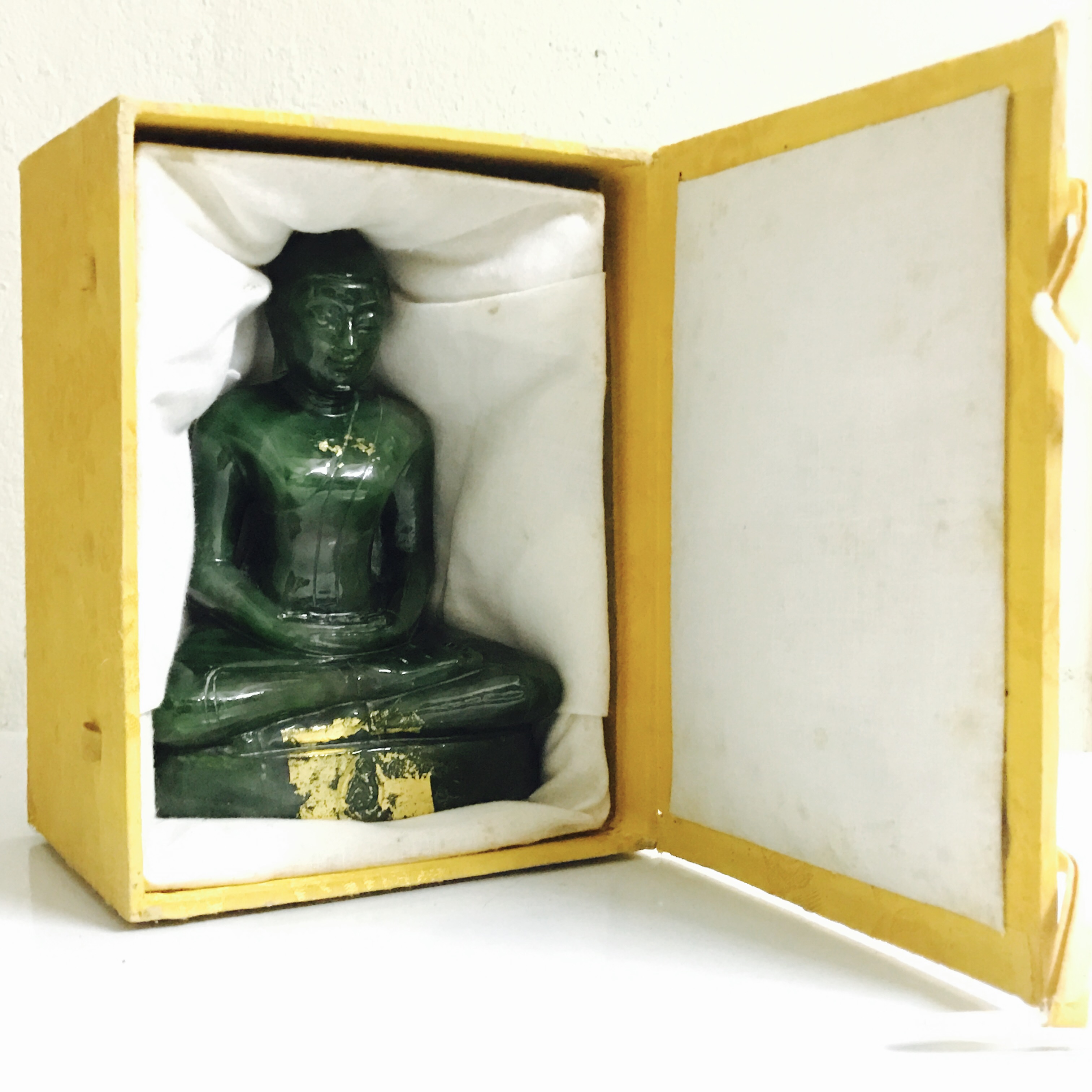 พระแก้วหยกเชียงราย 5 นิ้ว ปี 2534 (ในหลวงเสด็จเจิมพระสุหร่ายในพิธี)