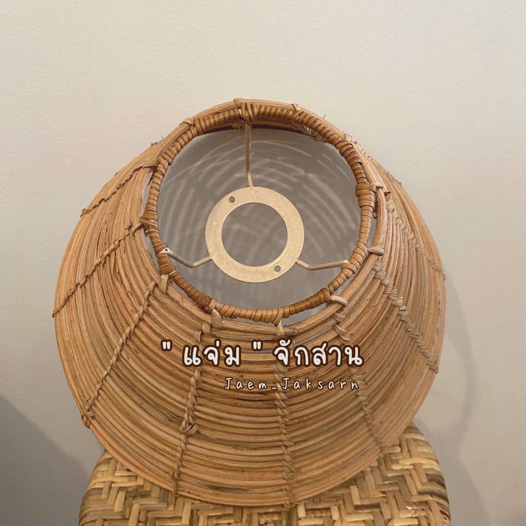 โคมไฟหวาย โคมไฟตกแต่ง โคมไฟ
