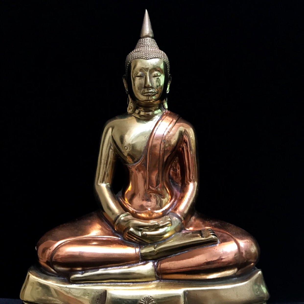 พระบูชาพระพุทธโสธร ภปร. รุ่นย้อนยุค ปี2539 หน้าตัก9นิ้ว สามกษัตริย์