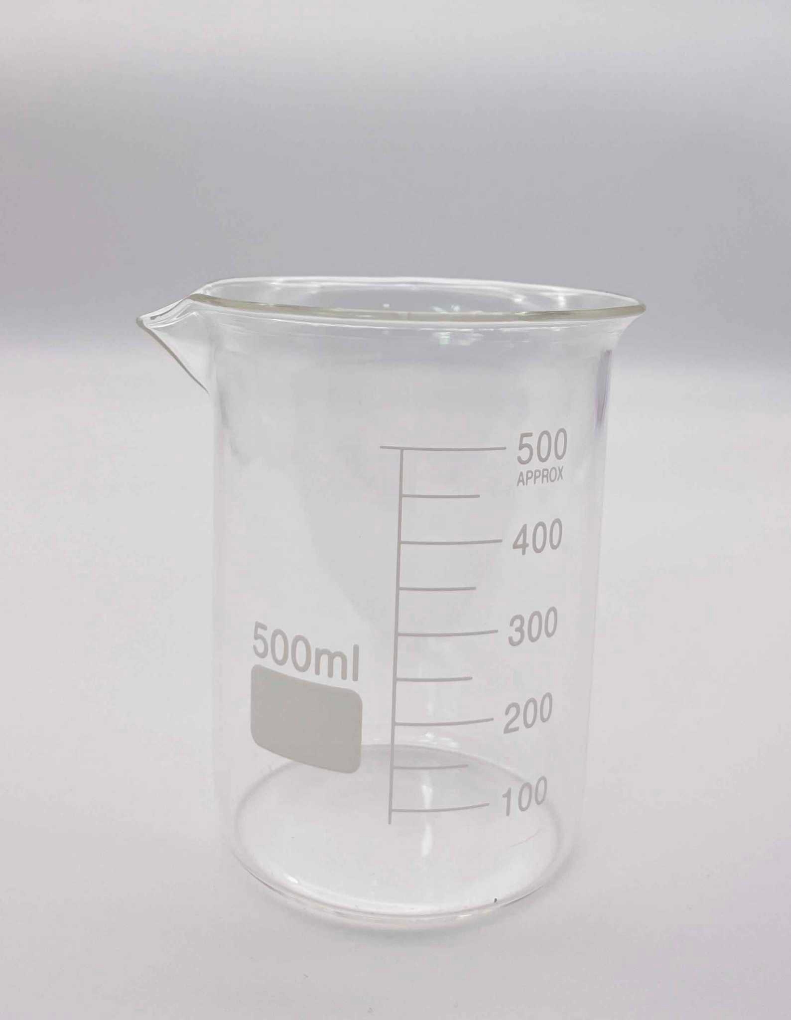 บีกเกอร์แก้ว Beaker Glass ขนาด 25 / 50 / 100 / 250 / 500 / 1000 / 2000 ml ราคาถูก ขายดี