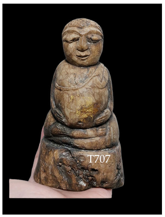 สังกัจจายน์ สังกัจจายน์จีน พระเมตไตรย ไม้เก่า