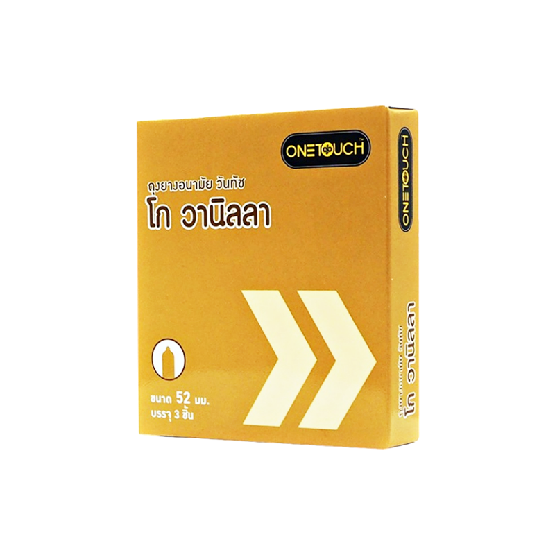Onetouch โก วานิลลา ถุงยางอนามัย