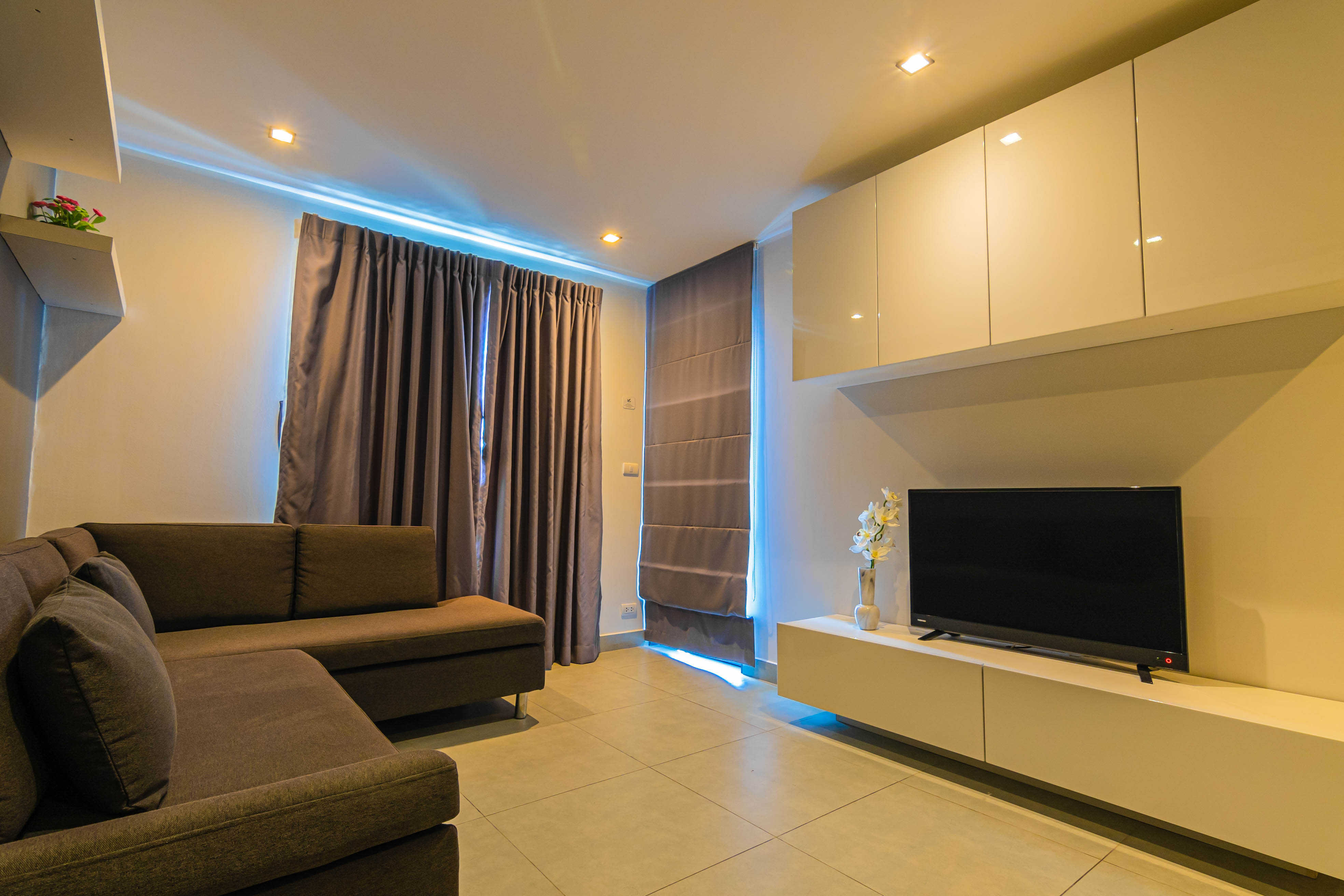 For Rent : Condo in Chalong area Tower I, 1 Bedroom 1 Bathroom, 4th flr.