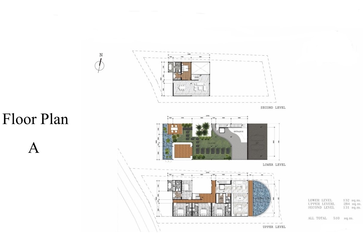 For Sale : Kohkeaw, Pool Villa Seaview, 4 Bedrooms 5 Bathrooms