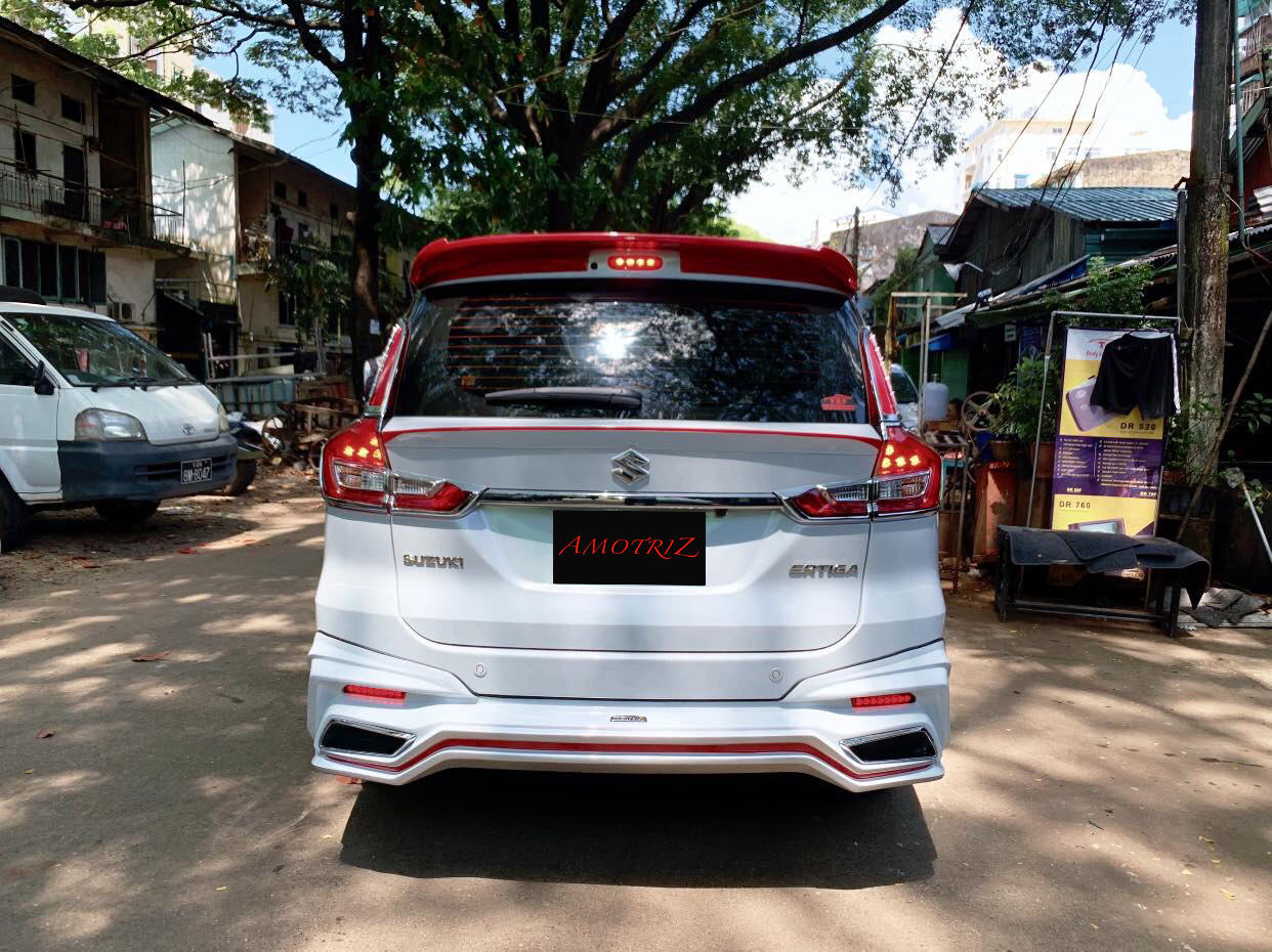Suzuki Ertiga 2019 V.1 with custom grille bodykits by Amotriz