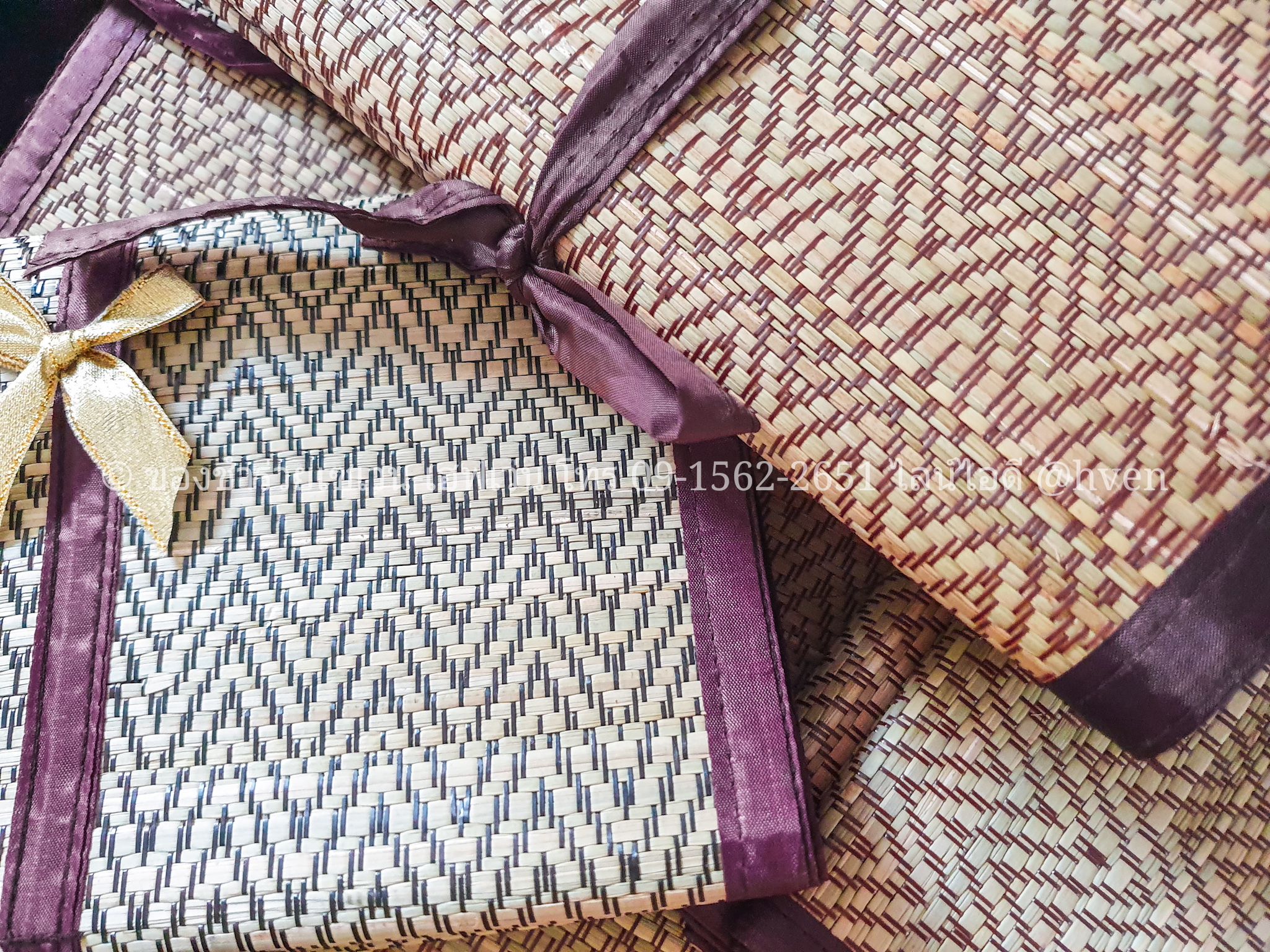 ของชำร่วยงานศพ เสื่อกกแท้ OTOP