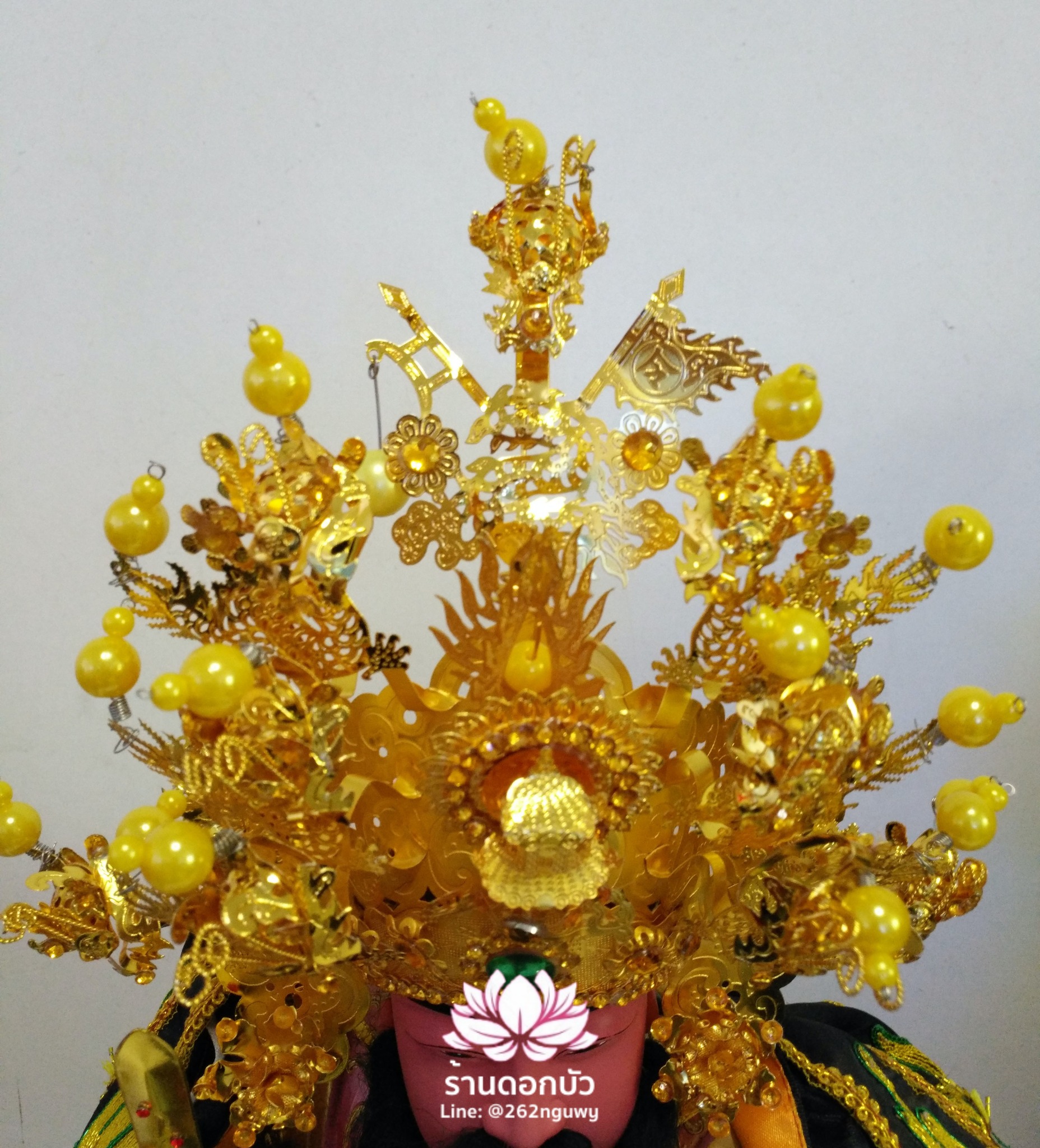 หมวกเทพเจ้ากวนอู หมวกกวนเส้งเต้กุน หมวกเฮียบเทียนไต่เต่ หมวกเอี่ยนเทียนส่งเต่ หมวกเฮียนเที้ยนส่งเต่ หมวกตั่วเหล่าเอี๊ย