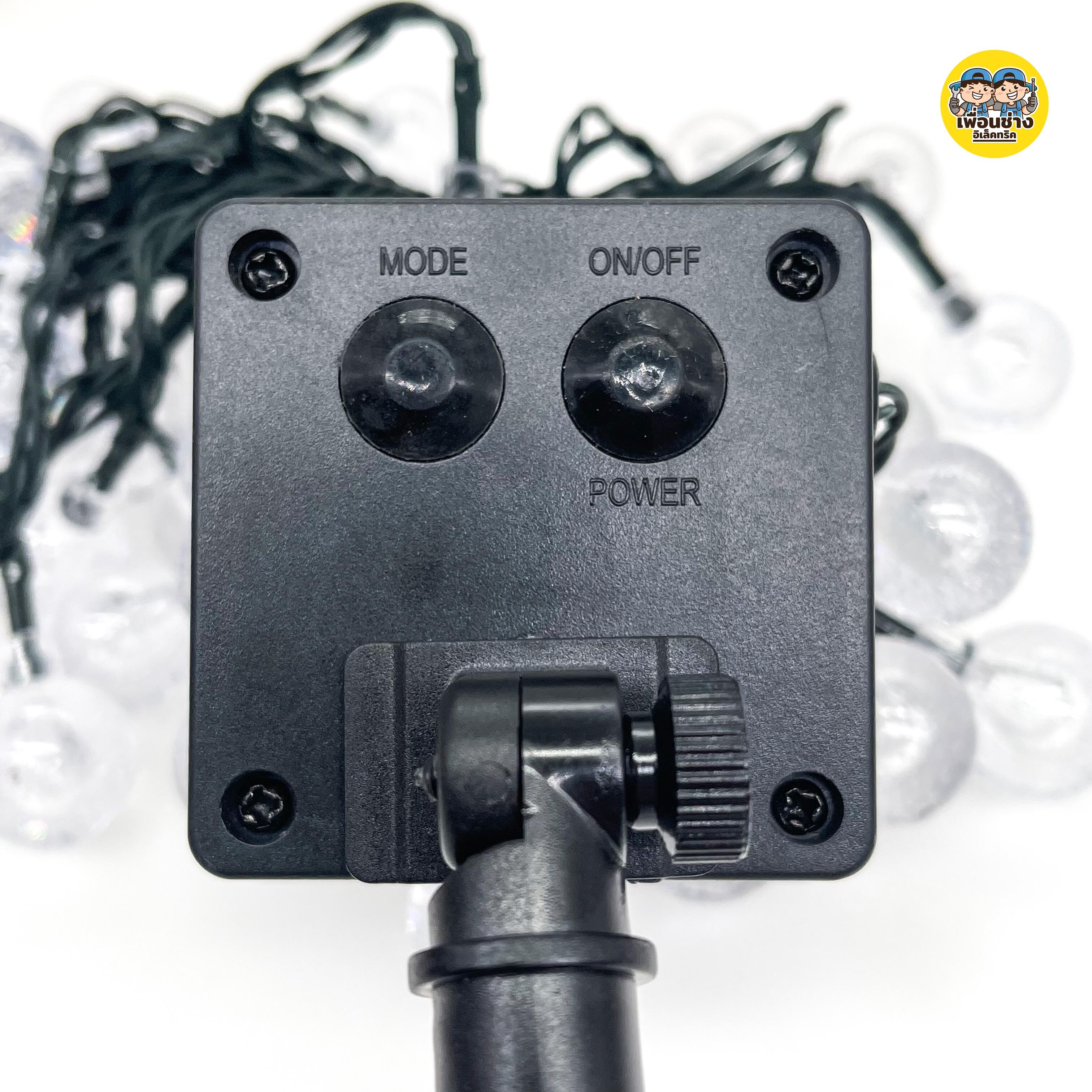 HiET ไฟประดับบอล LED โซล่าเซล 9.4ม. 50เม็ด ไฟระย้า ไฟประดับ ไฟตกแต่ง Solarcell กันน้ำ IP65 สายไฟระย้า ไฟเส้น ไฟโซล่า ระย้า ไฟกระพริบ