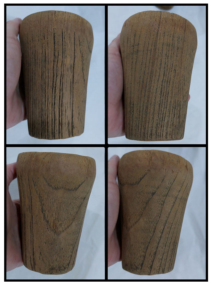 งานไม้เก่า2ชิ้น -พานและถ้วยไม้สัก ขนาดเล็ก ขายรวม