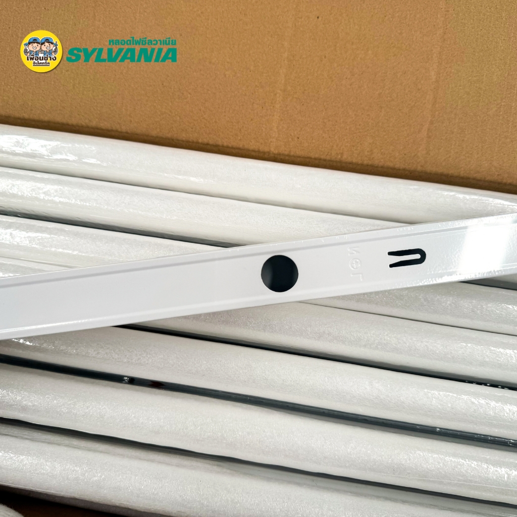 **ชุดหลอดพร้อมราง** SYLVANIA พร้อมราง 9W 18W ยกลัง E-SY SET LED DoubleEnd Ho รางขาสปริง ไฟเข้า 2 ทาง