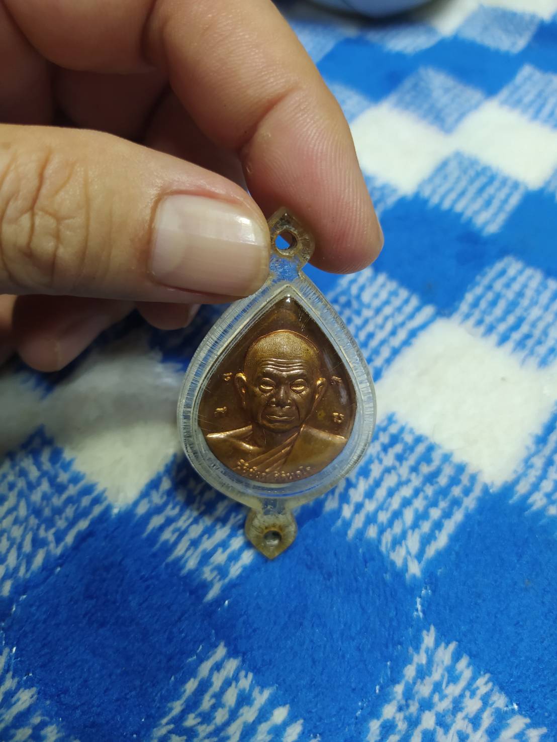 พระเทพเจติยาจารย์(หลวงพ่อวิริยังค์ สิรินธโร) โครงการประทีปเด็กไทย (มีเส้นเกศาหลวงพ่อ)