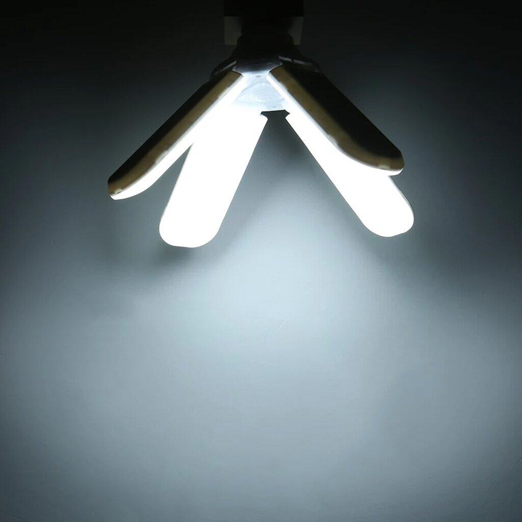 iwachi หลอดไฟ 80W LED ใบพัด พับเก็บได้ ประหยัดไฟ ปรับมุมโคมไฟได้ หลอดกังหัน