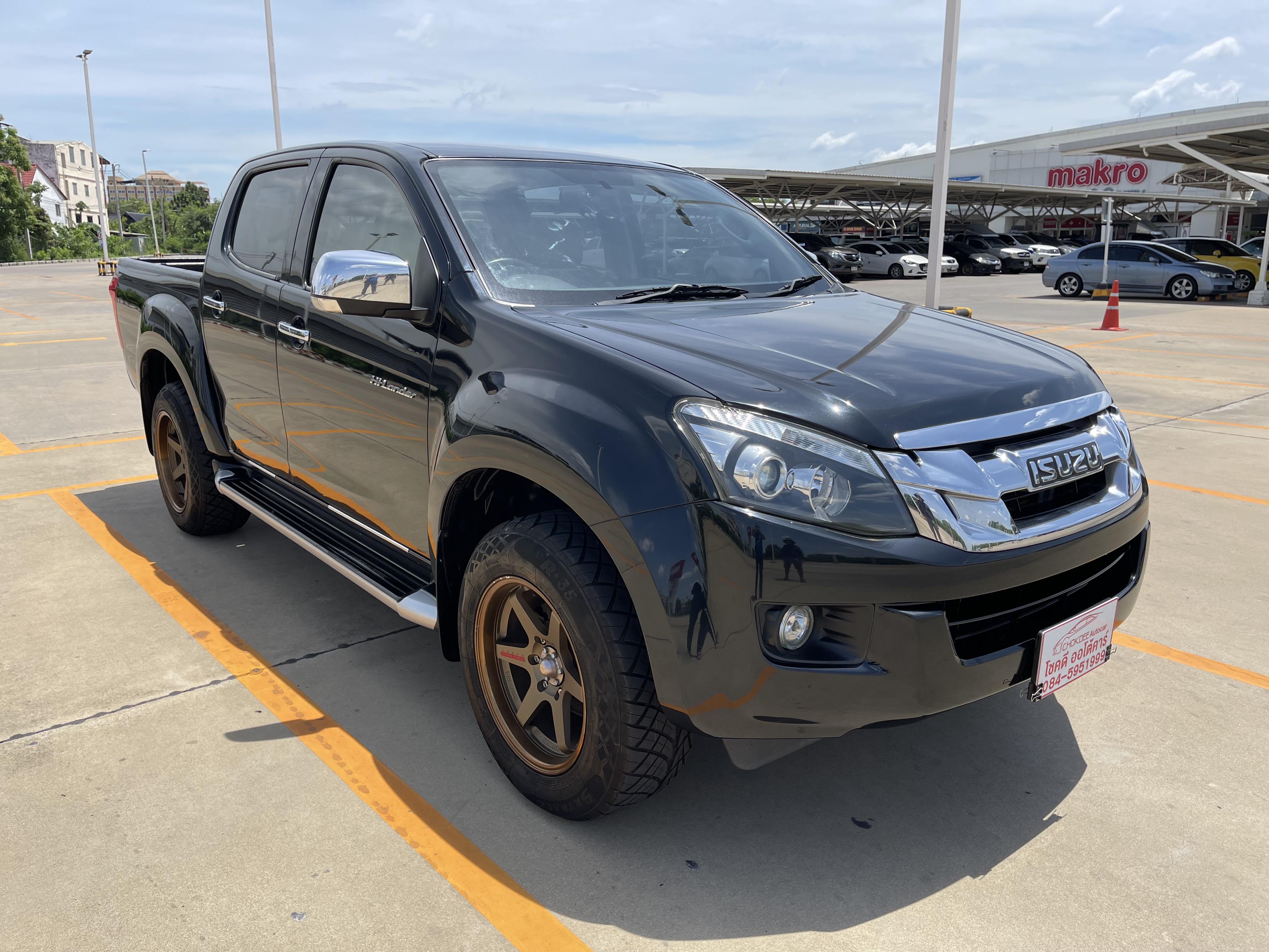 Isuzu Dmax All New 4ประตู Hilander 3.0 Vgs Z Prestige Navi 2013 ดำ