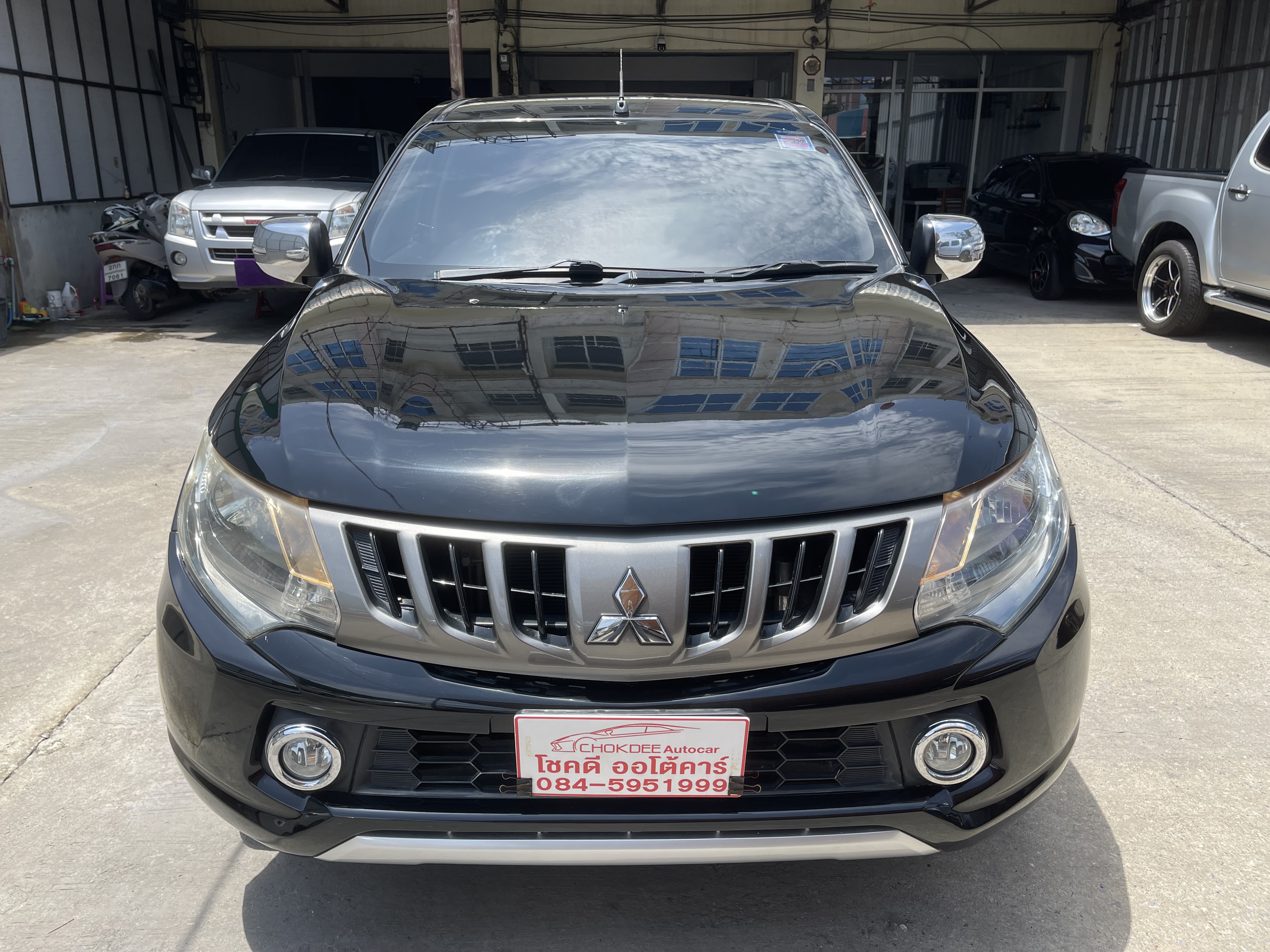 Mitsubishi Triton All New Cab 2.5 GLX 2018 ดำ