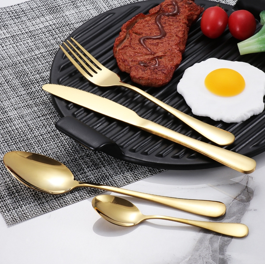 set ช้อนส้อมมีดสแตนเลส