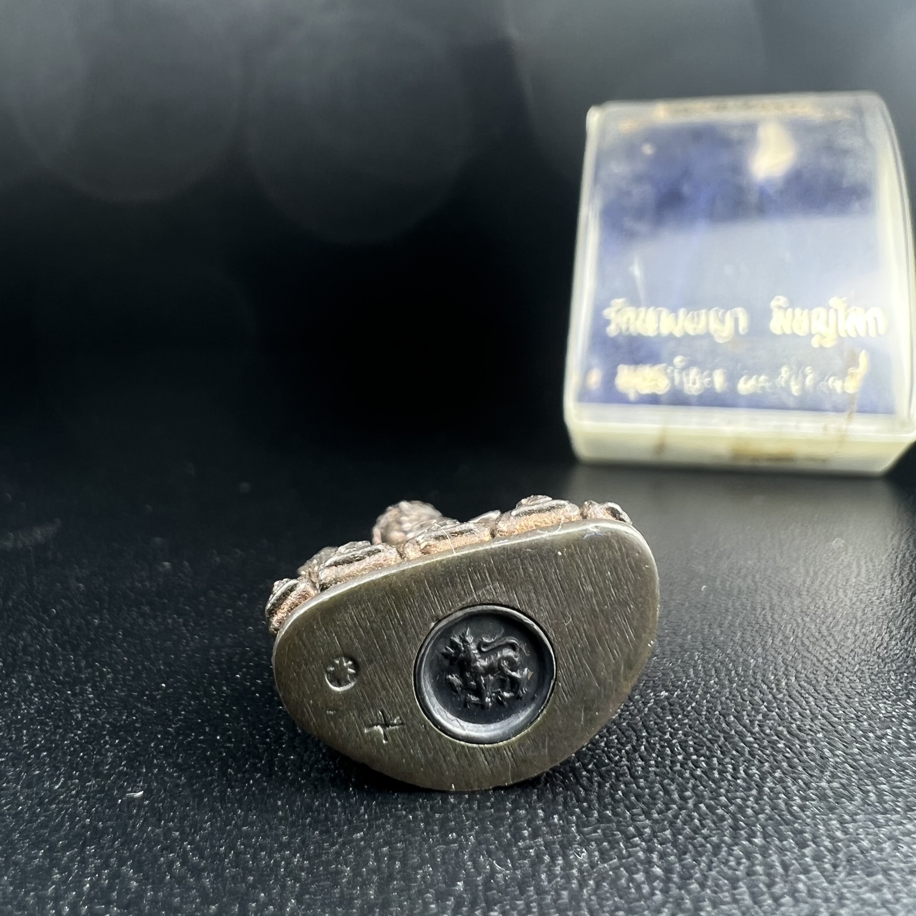 พระกริ่งธรรมราชา (กริ่งพระราชบิดา) วัดนางพญา ปี2514 เนื้อนวโลหะ(สุดยอดพิธีสุดยอดพุทธศิลป์)