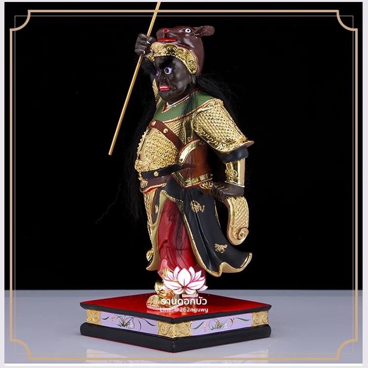 ยมบาลหัววัวหัวม้า ยมทูตหัววัวหน้าม้า งานเรซิ่นคุณภาพสูง ขนาด 6/8/12/16 นิ้ว