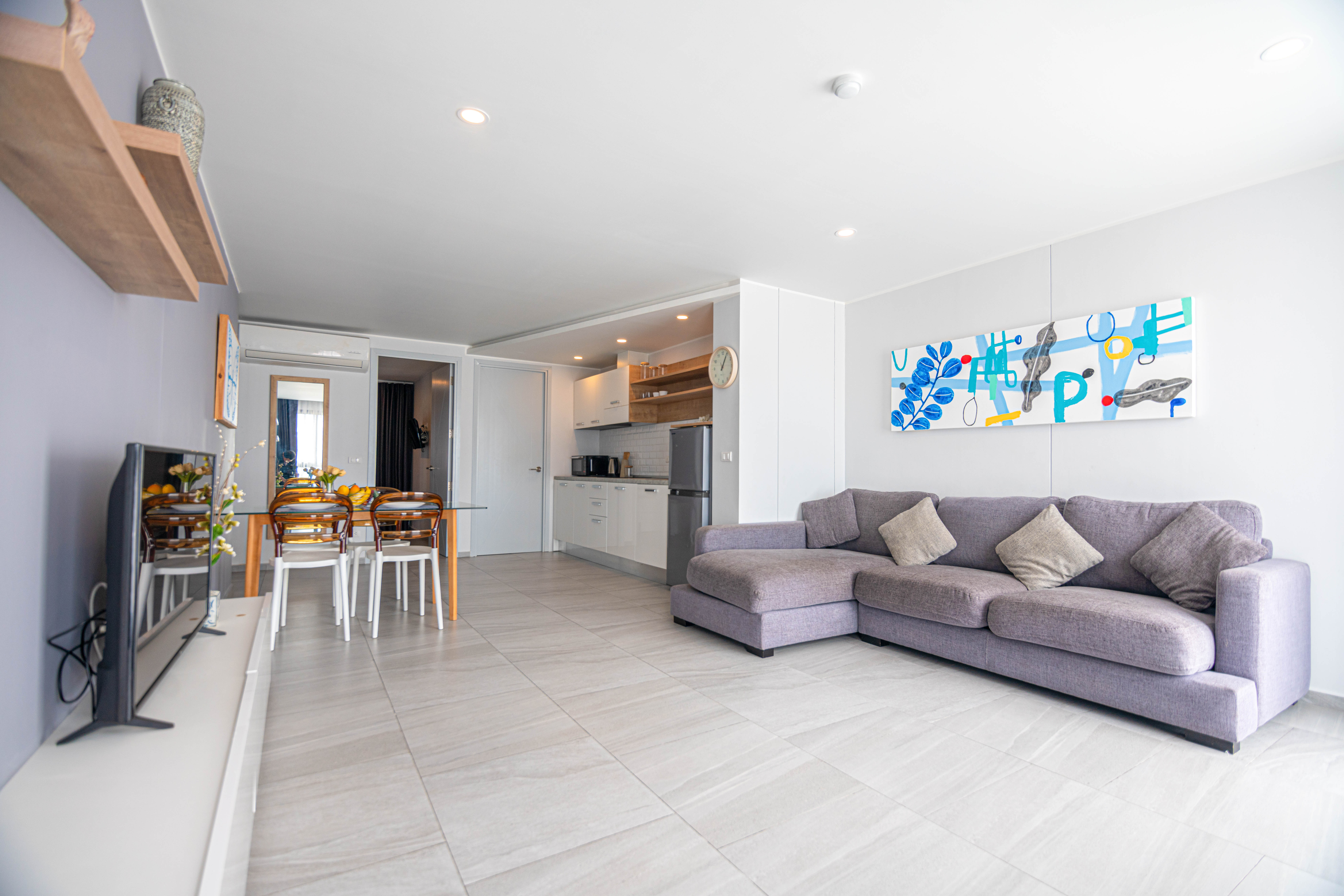 For Rent : Condo in Chalong area Tower II, 1 Bedroom 1 Bathroom, 5th flr.