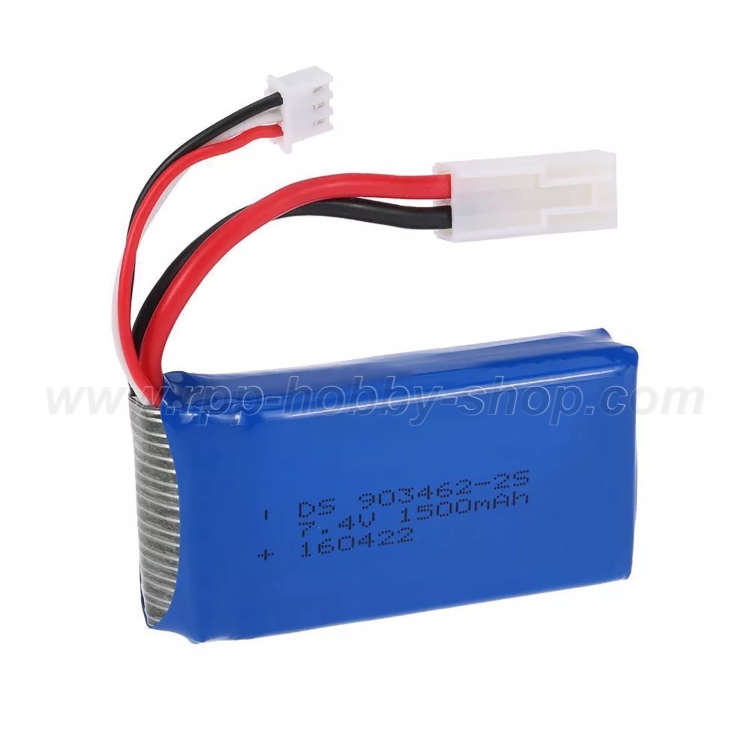 แบตเตอรี่ 1500 mAh 7.4V