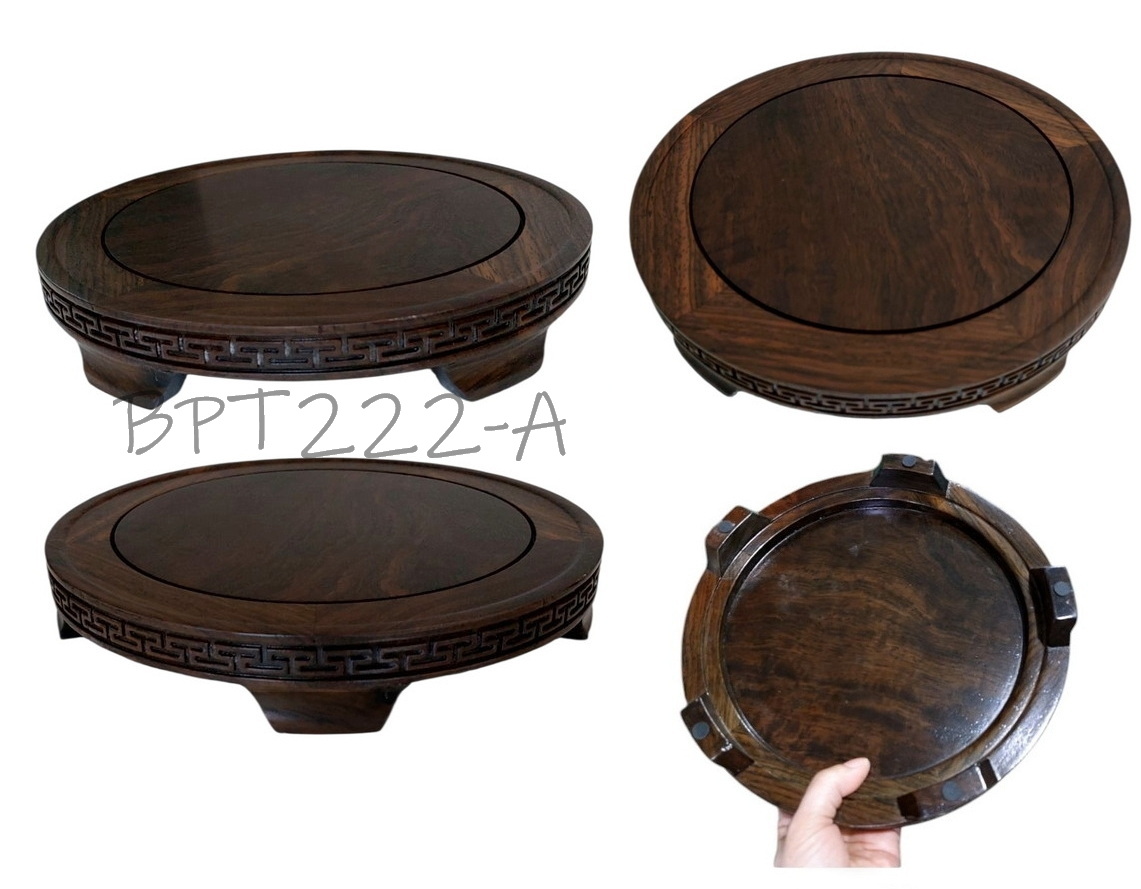 กี๋หรือฐานไม้ หน้าท๊อป 21-22cm (ขายแยกชิ้น)