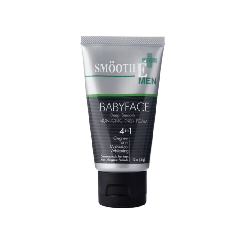 Smooth E Men Babyface Foam 4 oz.
