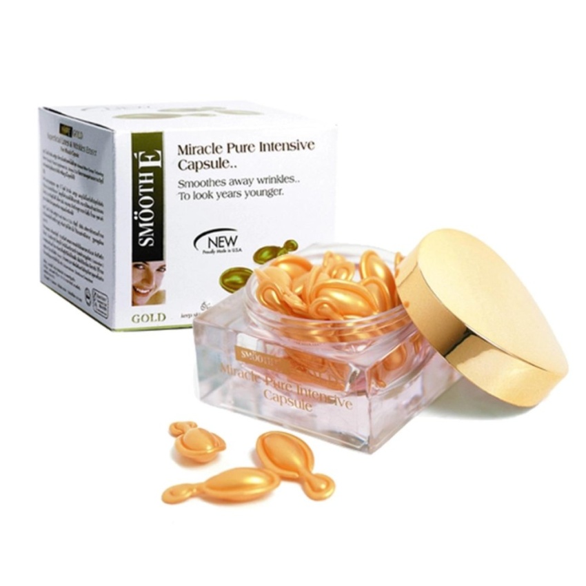 Smooth e gold miracle pure intensive capsule 12 capsules