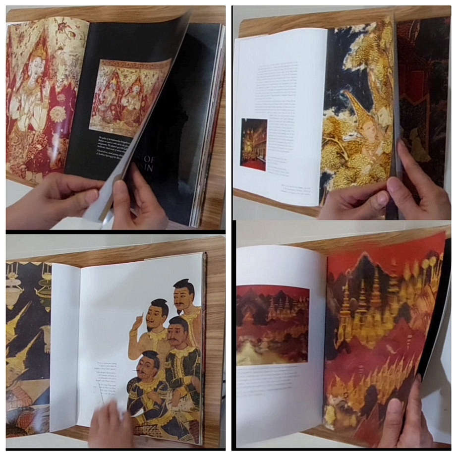 หนังสือมือสองสภาพตามรูป: Temples of Gold /Seven Centuries of Thai Buddhist Paintings