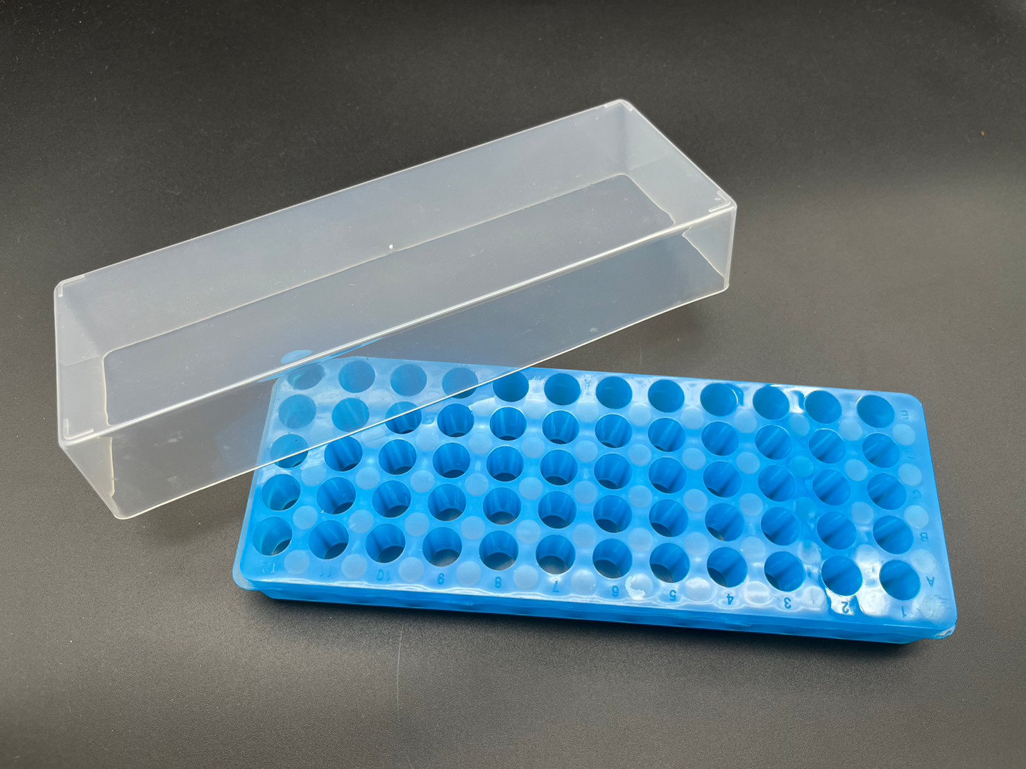 ถาดเก็บไมโครทิวป์ 96ช่อง Racks for Microtube 96-well & 60-well ( ราคาส่งขายยกลัง/ 50 ชิ้น)