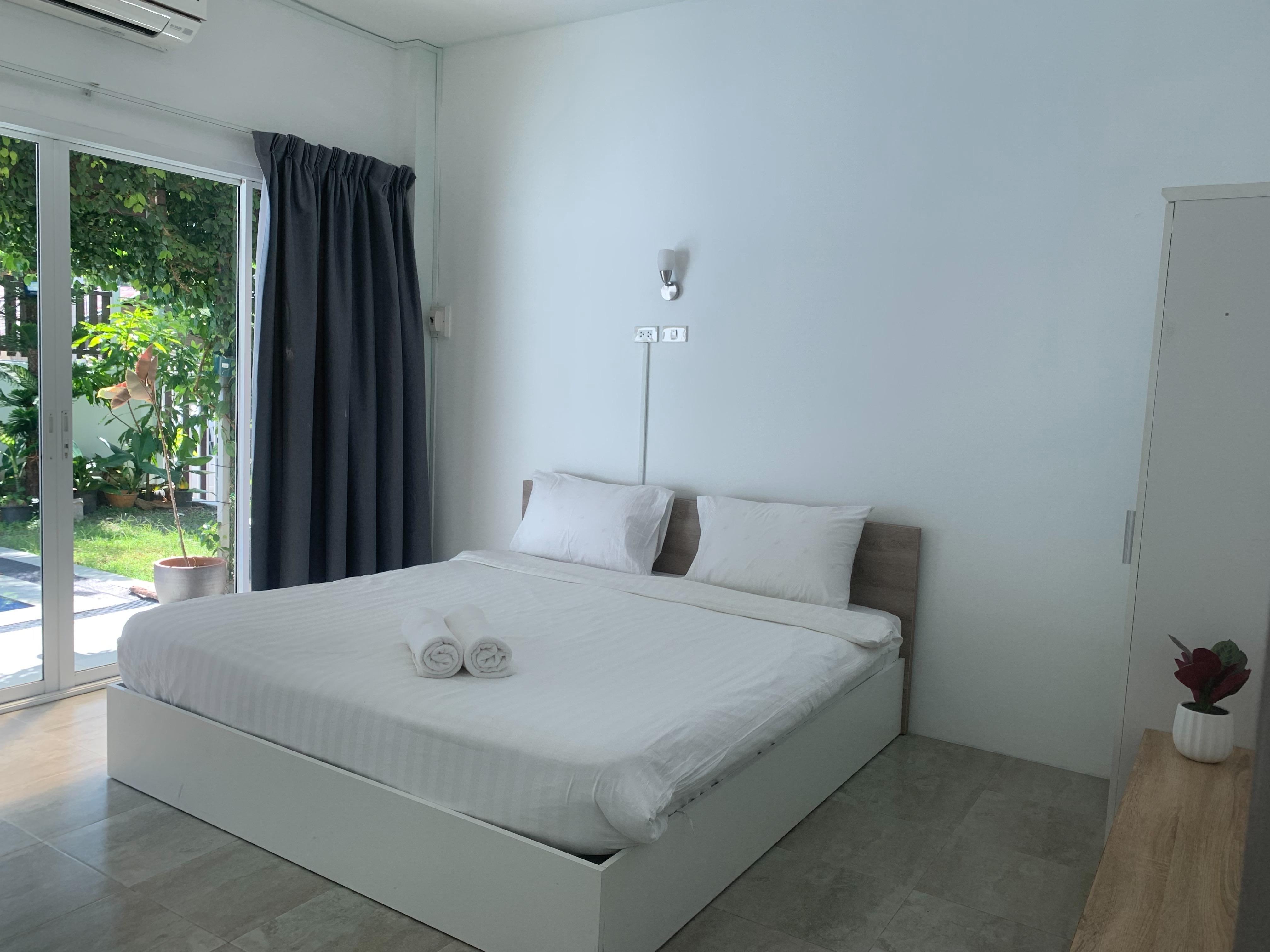 For Rent : Thalang, Single story house with swimming pool, 3 bedrooms 2 bathrooms