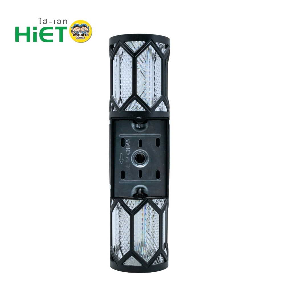 **แบบกลม** HiET โคมไฟติดผนัง ส่องขึ้น-ลง รุ่น HEXZA BLACK HB1 / HB2 ใช้กับหลอดไฟ LED ขั้ว E27 ทรงกระบอก โคมไฟผนัง โคมไฟ ติดผนัง ภายนอก ไฟทรงกระบอก โคมไฟติดผนัง