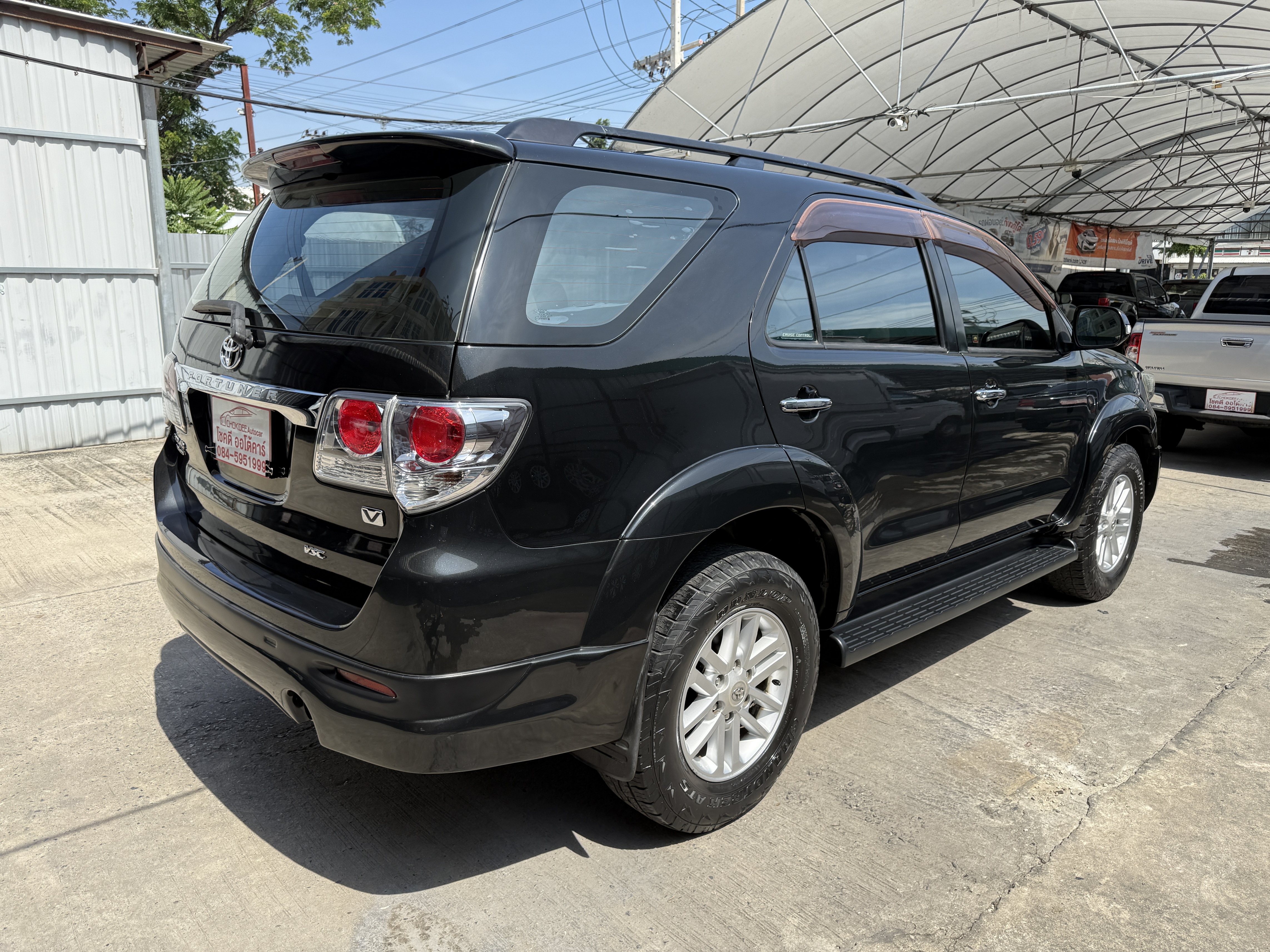 Toyota Fortuner Champ 3.0 V Navi 2WD At 2014 ดำ