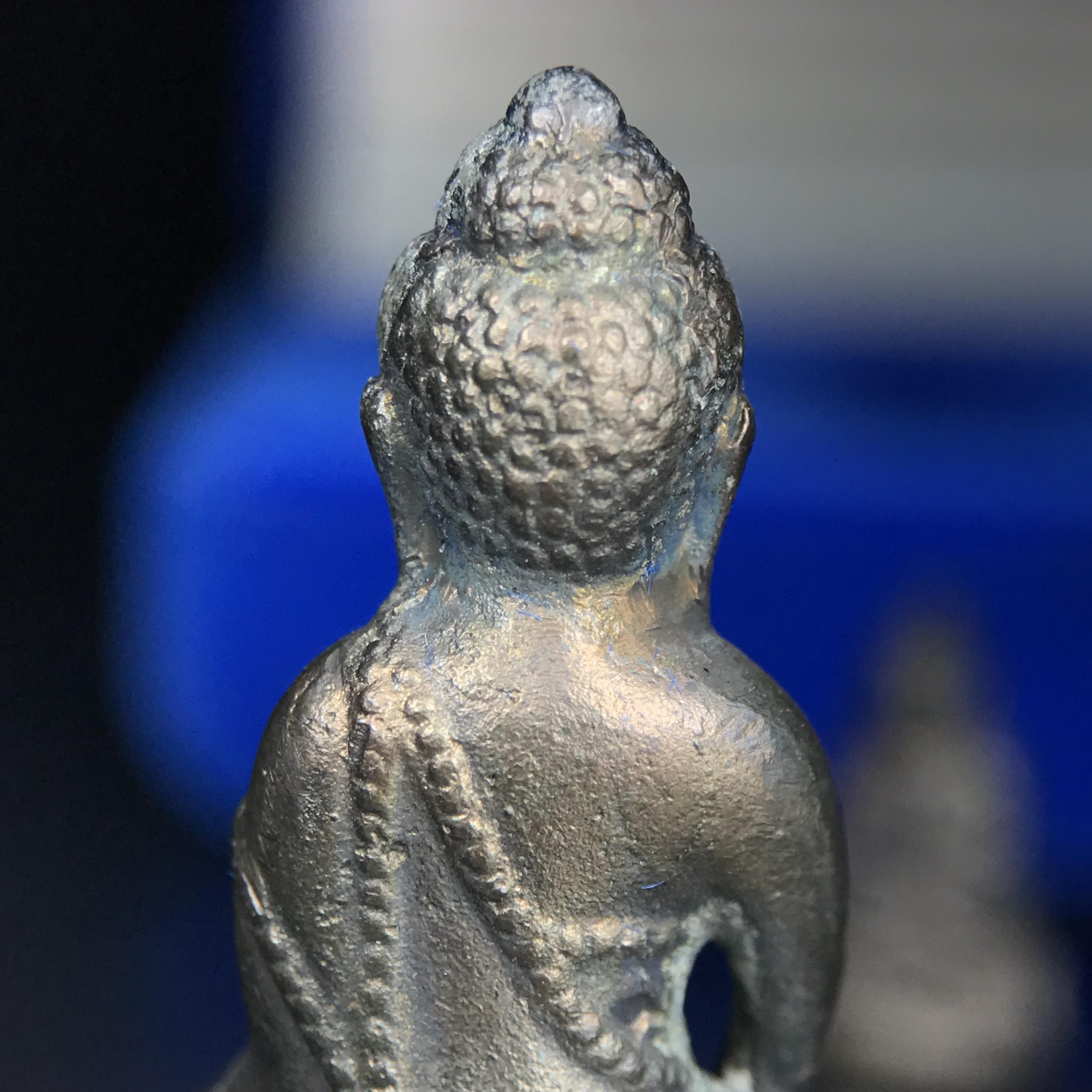 พระกริ่ง-พระชัยวัฒน์ สว. 90 พรรษาสมเด็จย่า ปี2533 เนื้อนวโลหะ(แก่ทองคำผสมทองคำเยอะมากรุ่นนี้)(ในหลวงรัชกาลที่9เสด็จในพิธี)(หล่อแบบโบราณอุดมวลสาร 108 แบบฉบับพระกริ่งใหญ่สายวัดสุทัศน์ พระสังฆราช(แพ))(1 ใน 3000 ชุด) หายาก(***องค์นี้ผิวเนื้อนวโลหะสวยมาก***)