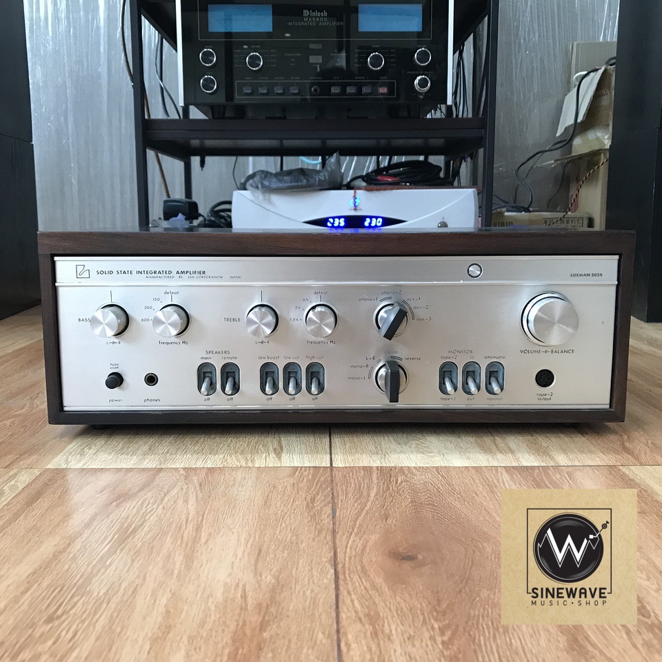 Integrated Amp ยี่ห้อ Luxman รุ่น SQ-505X (Made in Japan)