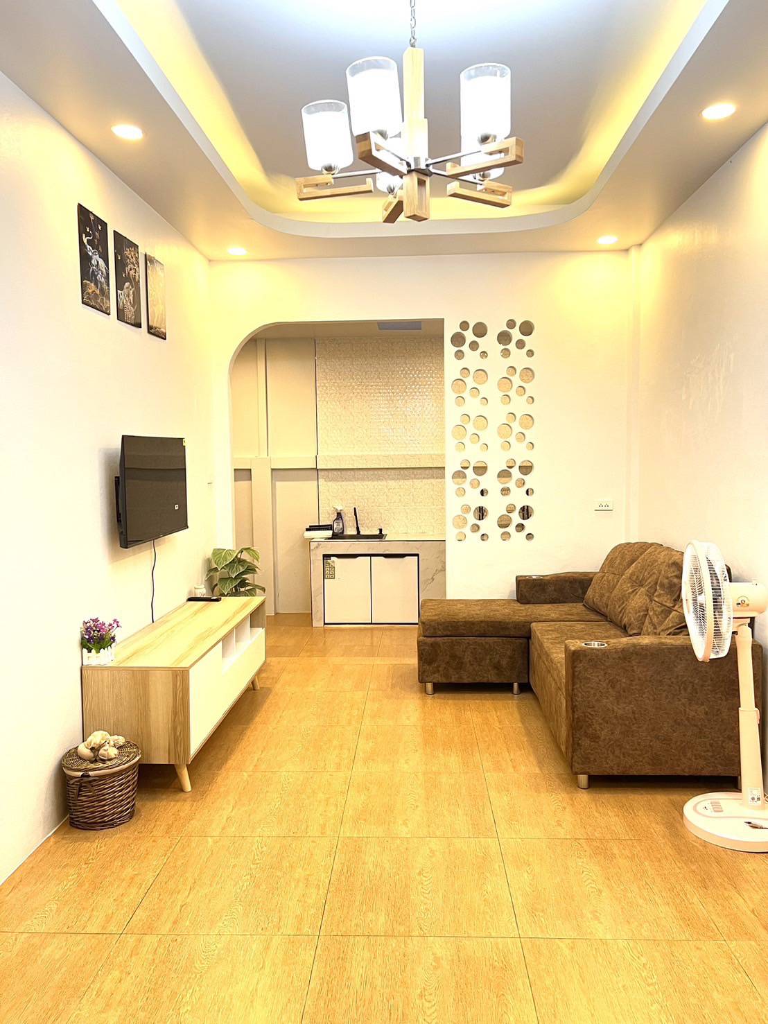 For Rent : Wichit, One-story townhome soi Suksan, 2 bedrooms 1 bathrooms