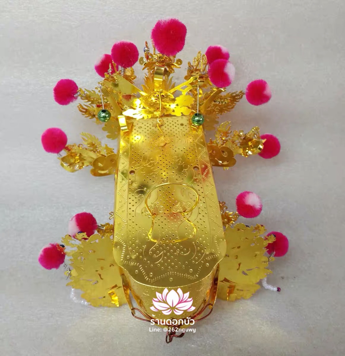 หมวกองค์พระเทียนซ่งเส้งโบ้ หมวกหม่าโจ้ว หมวกม่าจ้อโป๋ หมวกเจ้าแม่ทับทิม หมวกองค์พระเทียนโหวเซี้ยบ้อ