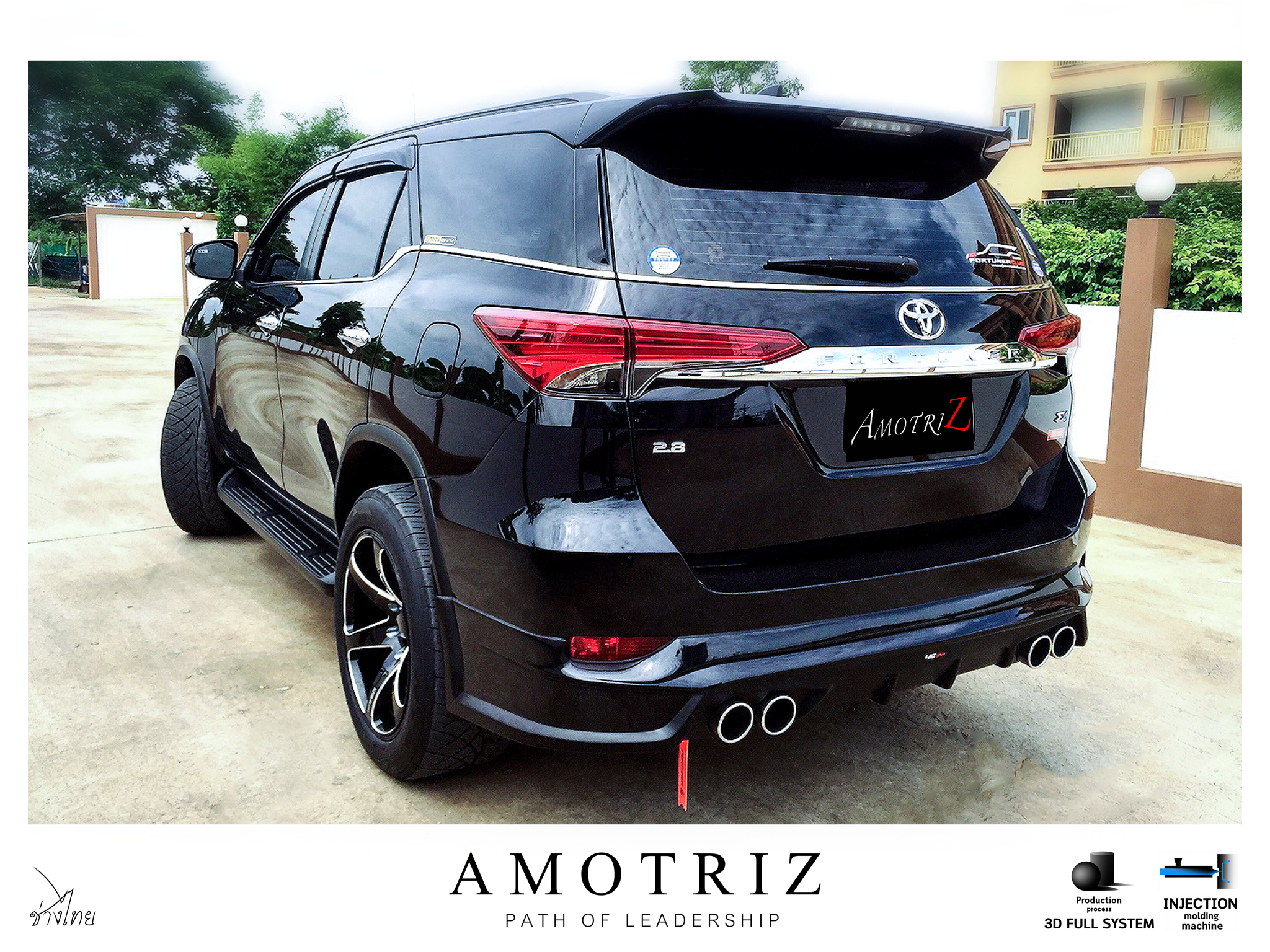 Toyota Fortuner 2015 45Bar body ktis by Amotriz