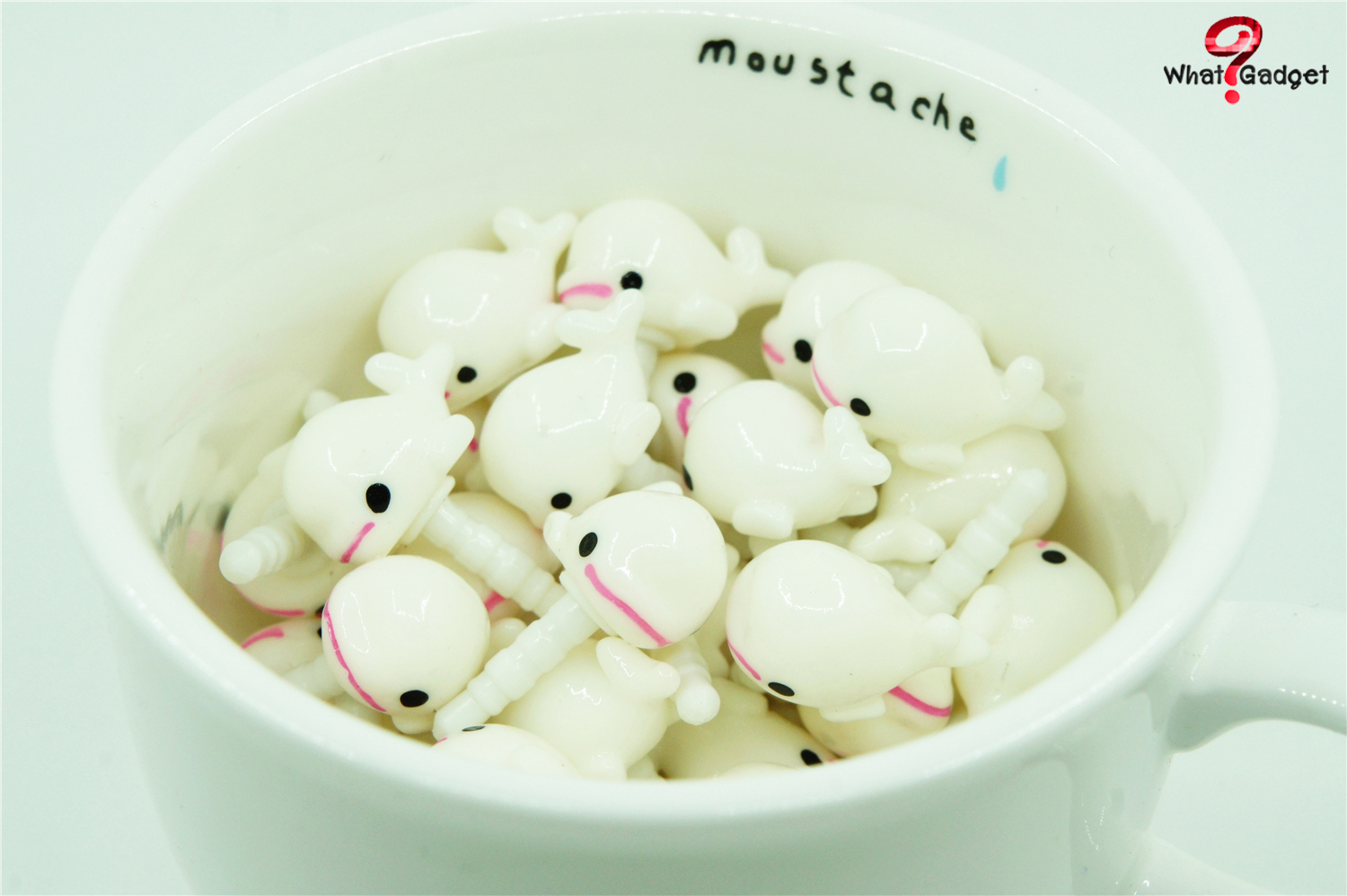 จุกกันฝุ่น ปลาวาฬสีขาว