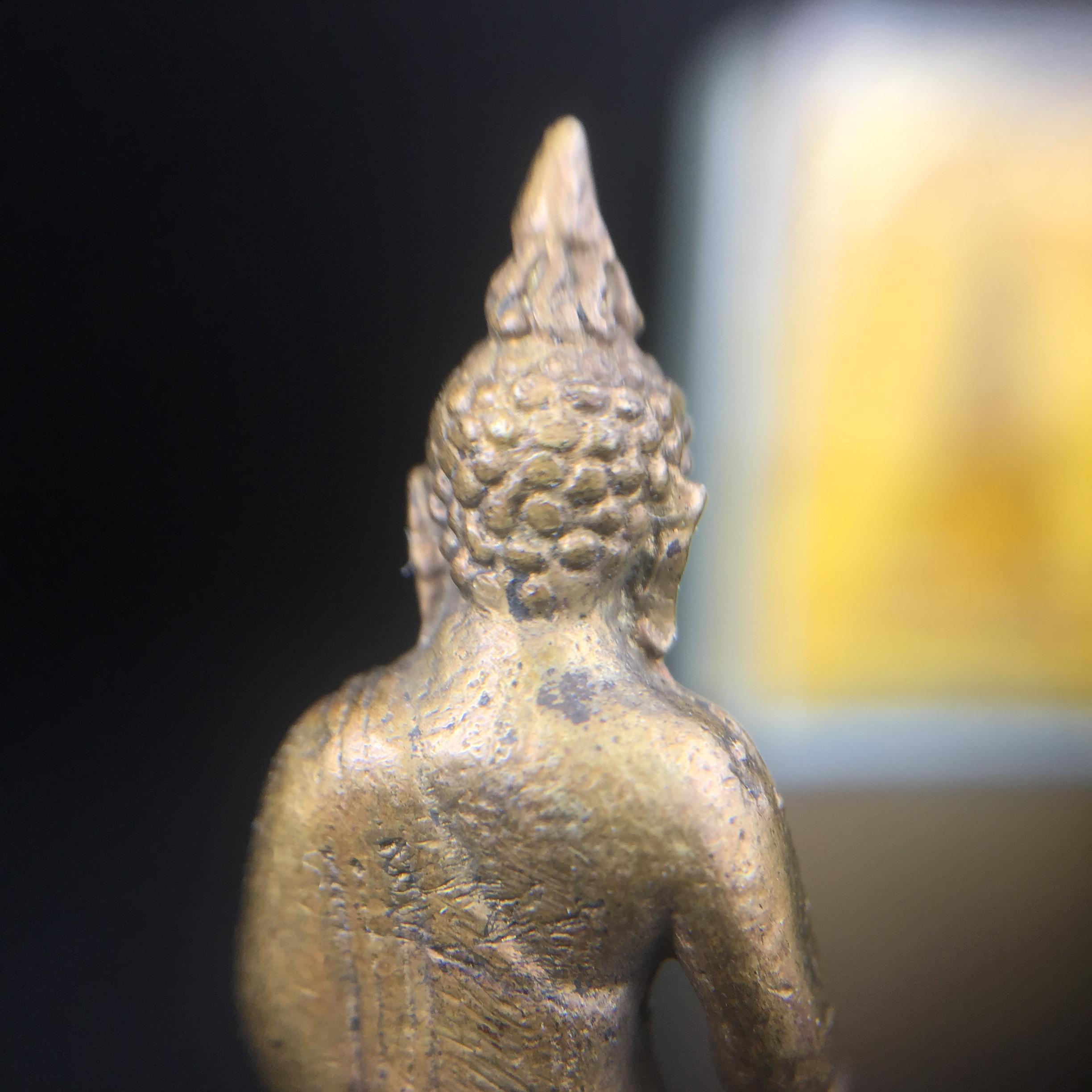 พระกริ่งไพรีพินาศ วัดบวรนิเวศ ปี2530 เนื้อทองผสม ที่ระลึกครบรอบ30ปี ธนาคารทหารไทย (มีส่วนผสมของชนวนเก่าของไพรีพินาศรุ่นแรก)อานุภาพยิ่งใหญ่ กำราบศัตรูพ่ายสิ้น พระไพรีพินาศ