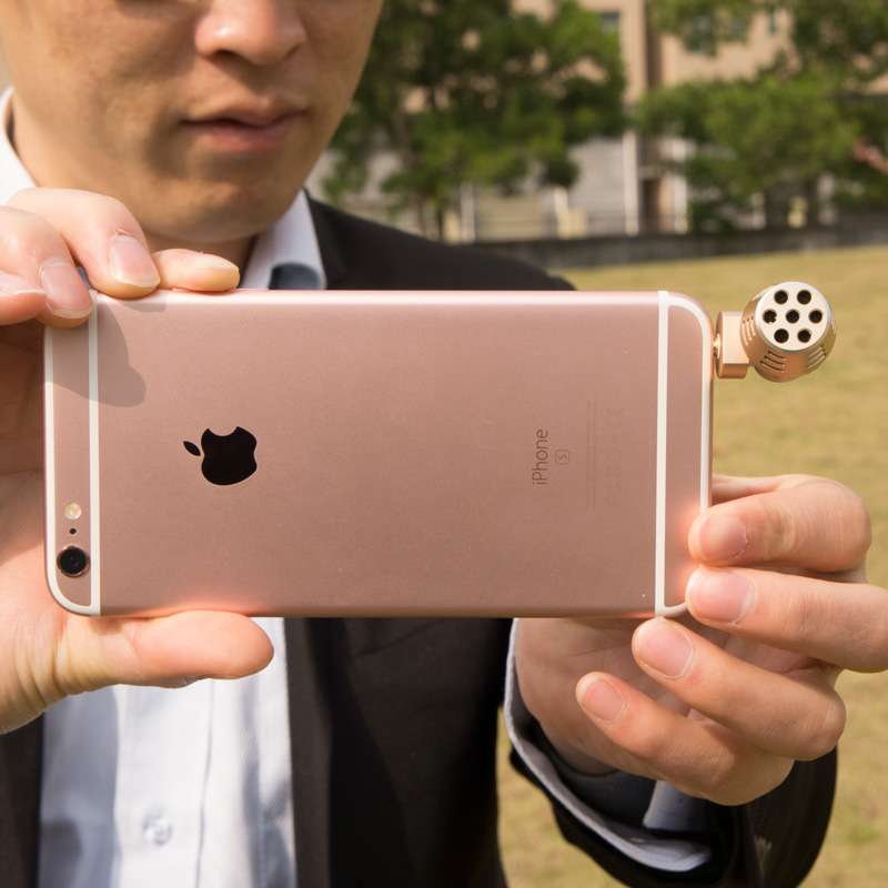 ไมค์โครโฟน ไมค์อัดเสียง Boya Iphone Ipad BY-A100