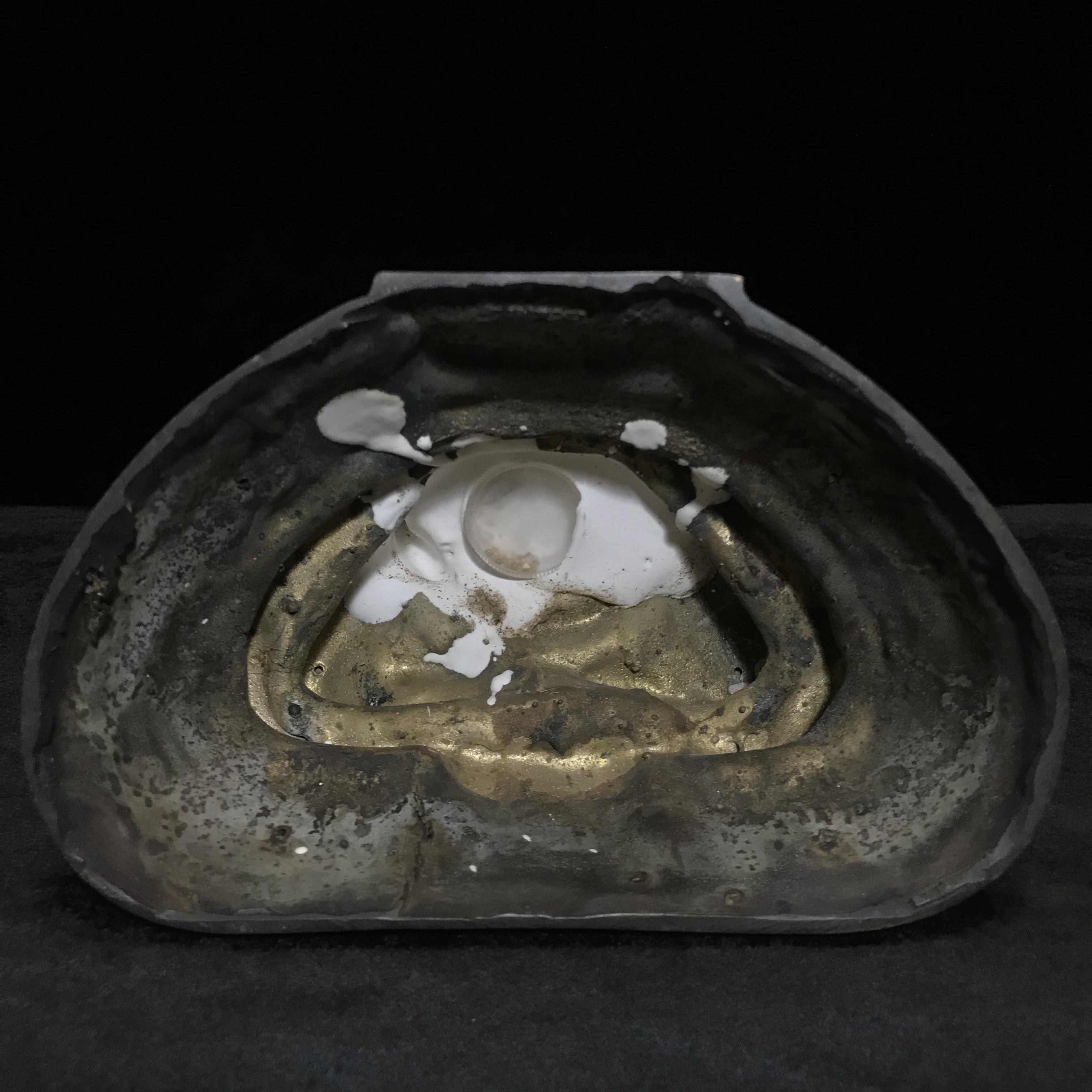 พระพุทธศรีประกายสิทธิ์ ภปร.วัดบวรนิเวศวิหาร ที่ระลึกสร้างโรงพยาบาลสมเด็จพระ ศรีนครินทร์ ปี 2525 หน้าตัก 5นิ้ว(พระราชทานเม็ดพระธาตุบรรจุใต้ฐาน)