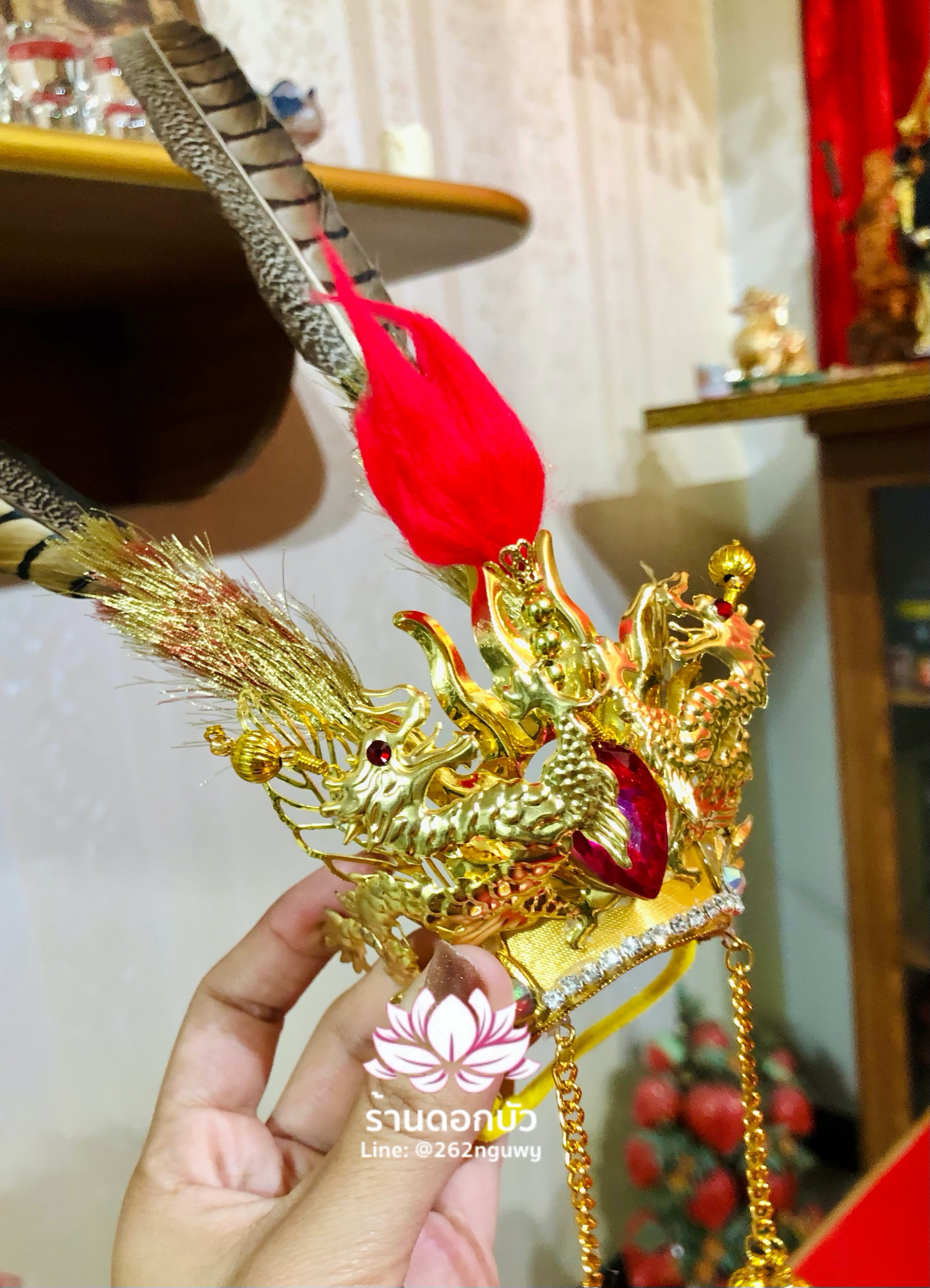 หมวกไต่เสี่ยฮุกโจ้ว หมวกเห้งเจีย หมวกจงตั๋นหง่วนโส่ย หมวกหลี่โลเฉี้ย หมวกเทพเจ้านาจา หมวกกิมซิ้น หมวกเทพเจ้าจีน