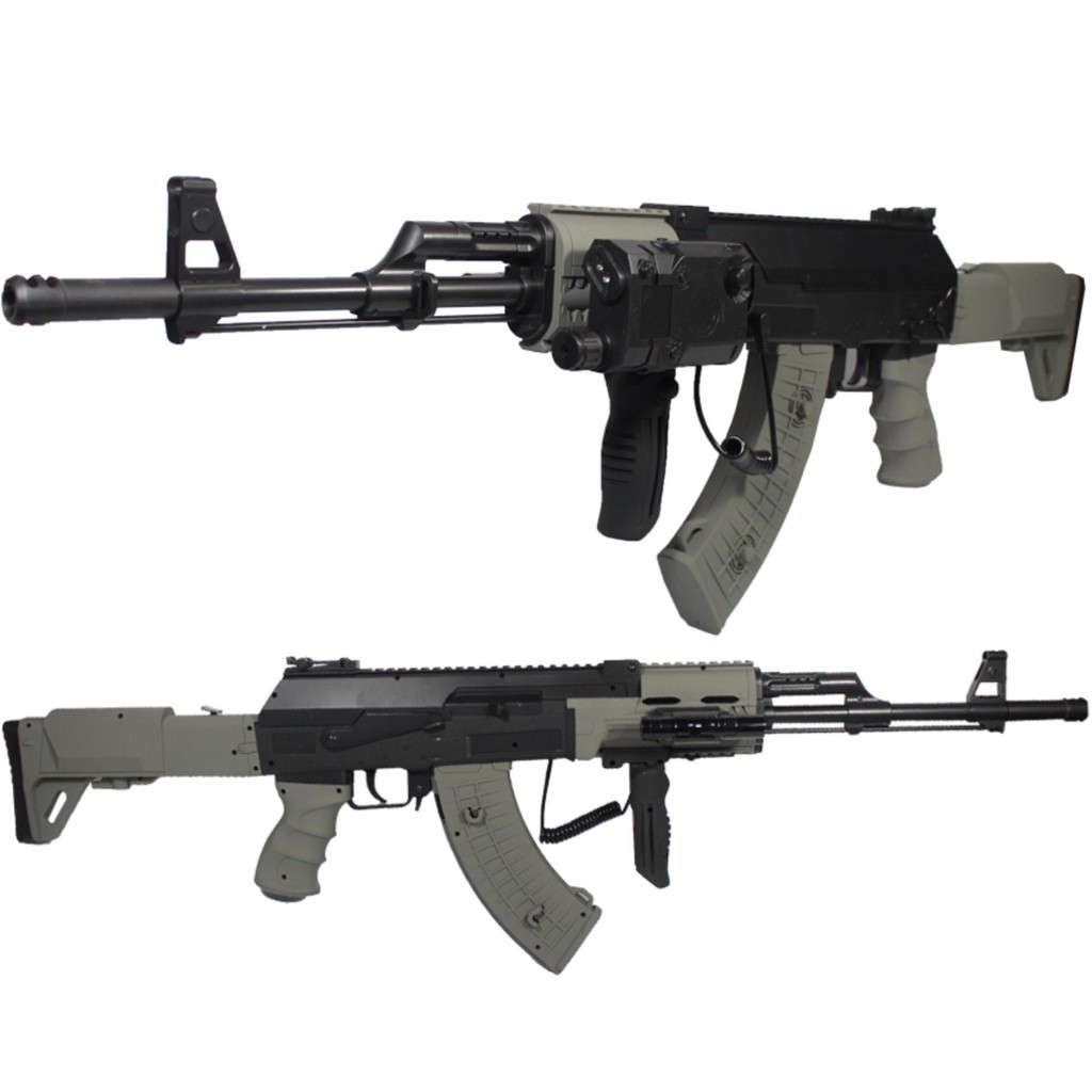 AK-12 ตัวยาวกระสุนเจล ระบบไฟฟ้า + กระสุนเจล 7000 นัด อัตราส่วน1:1