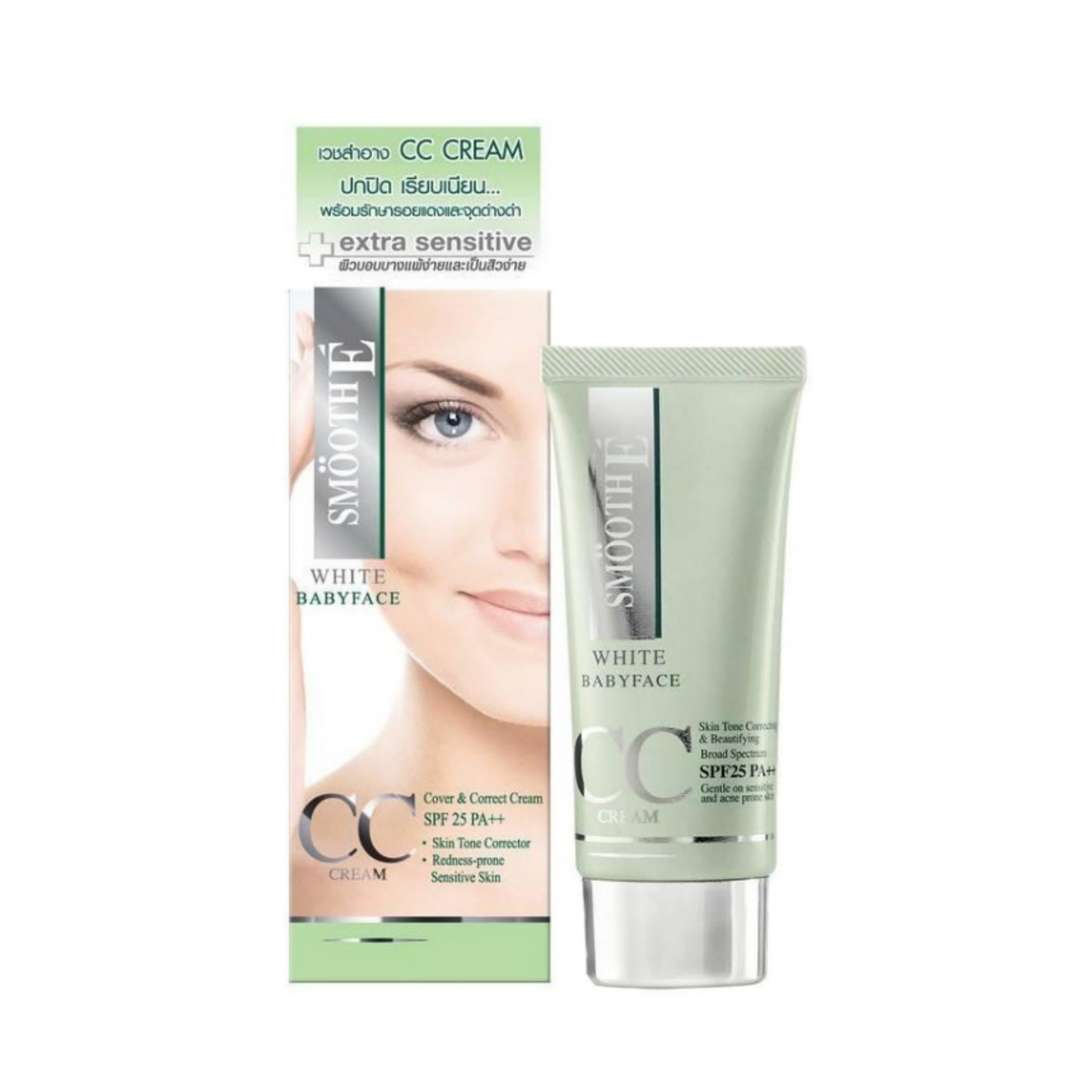Smooth E white babyface cc cream spf25+ 30 g.