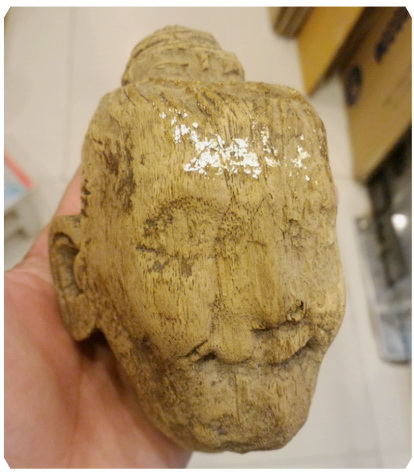 หัวหุ่นไม้ศิลปะพม่า ขนาดเล็ก