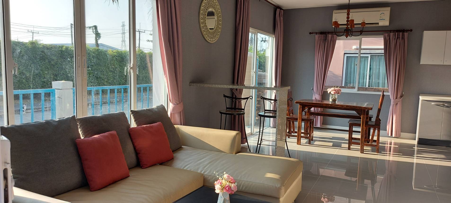 For Rent : Kohkaew, 2-Storey Private Home, 3 Bedrooms 2 Bathrooms