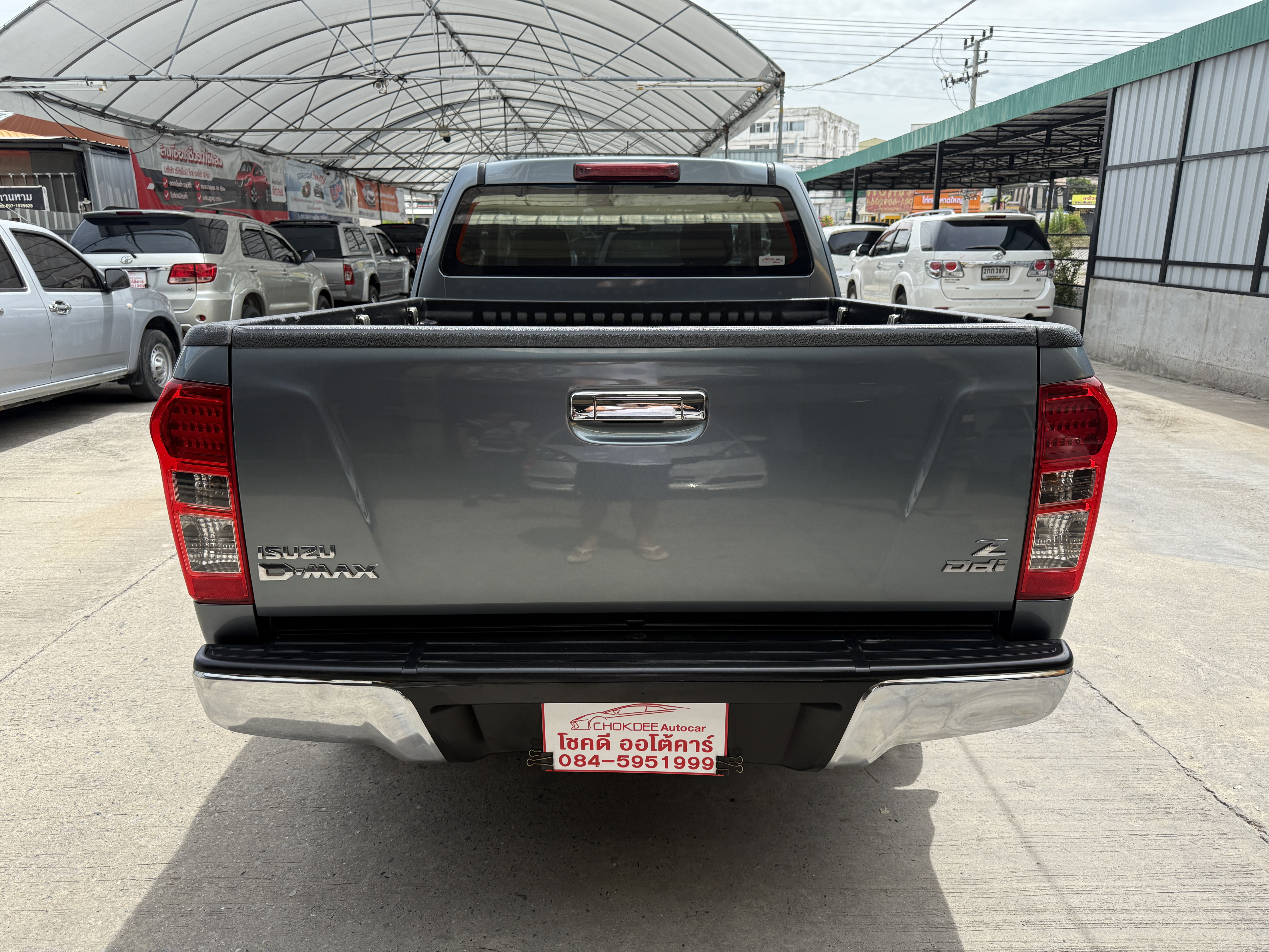 Isuzu Dmax All New Cab Hilander 2.5 Z 2012 เทา